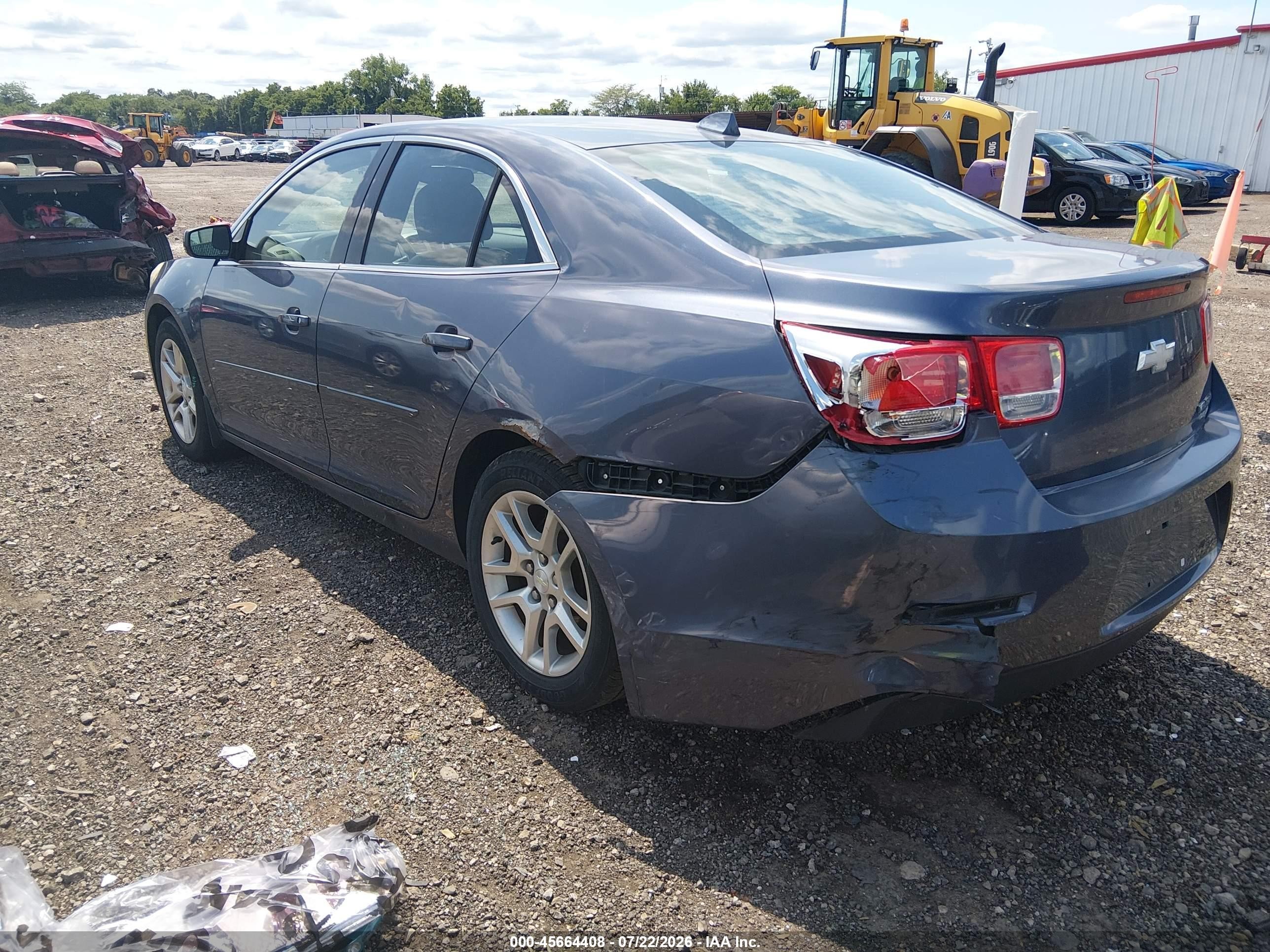 2013 Chevrolet Malibu 1lt Blue vin: 1G11C5SA9DF206914