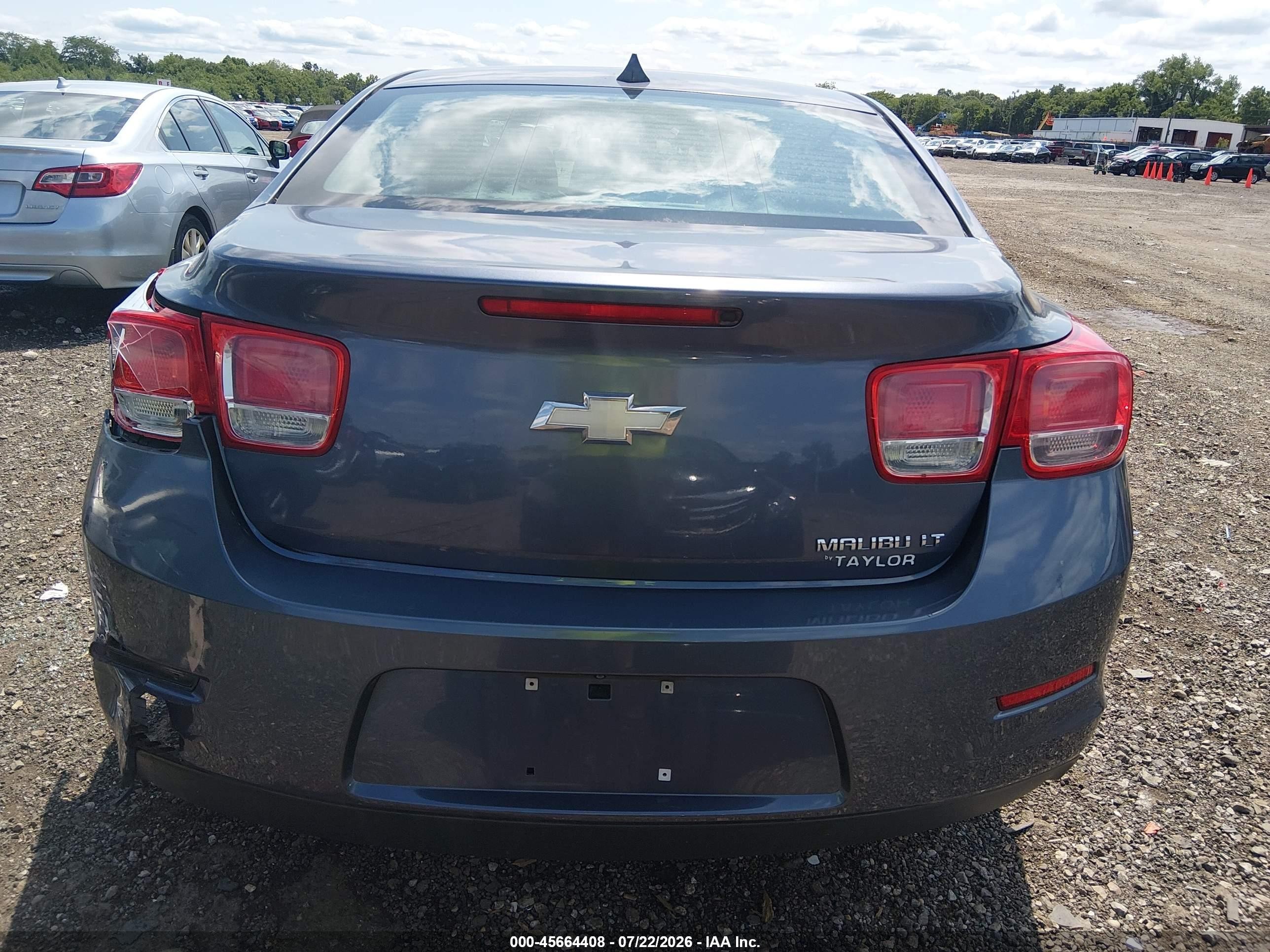 2013 Chevrolet Malibu 1lt Blue vin: 1G11C5SA9DF206914