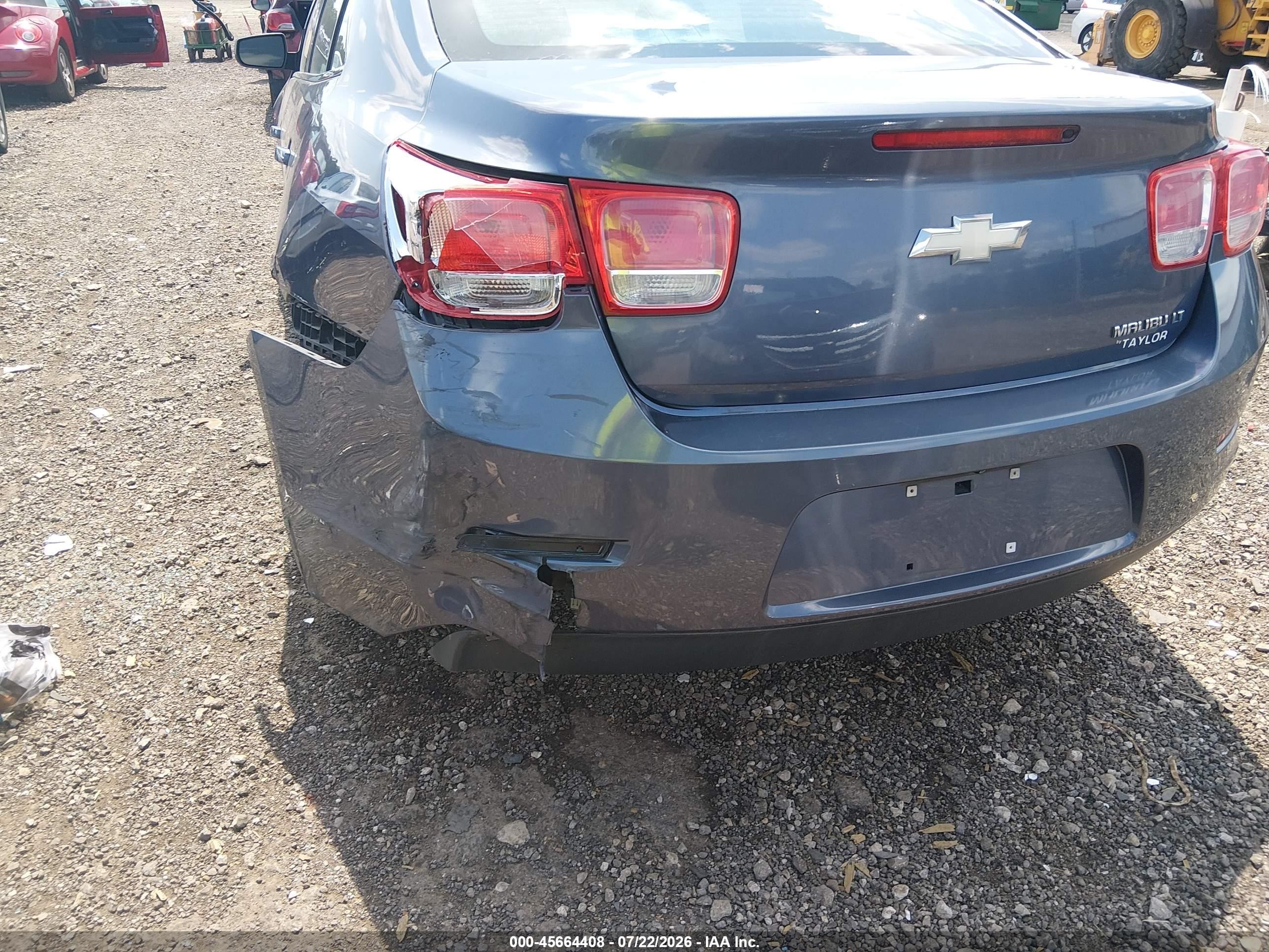 2013 Chevrolet Malibu 1lt Blue vin: 1G11C5SA9DF206914