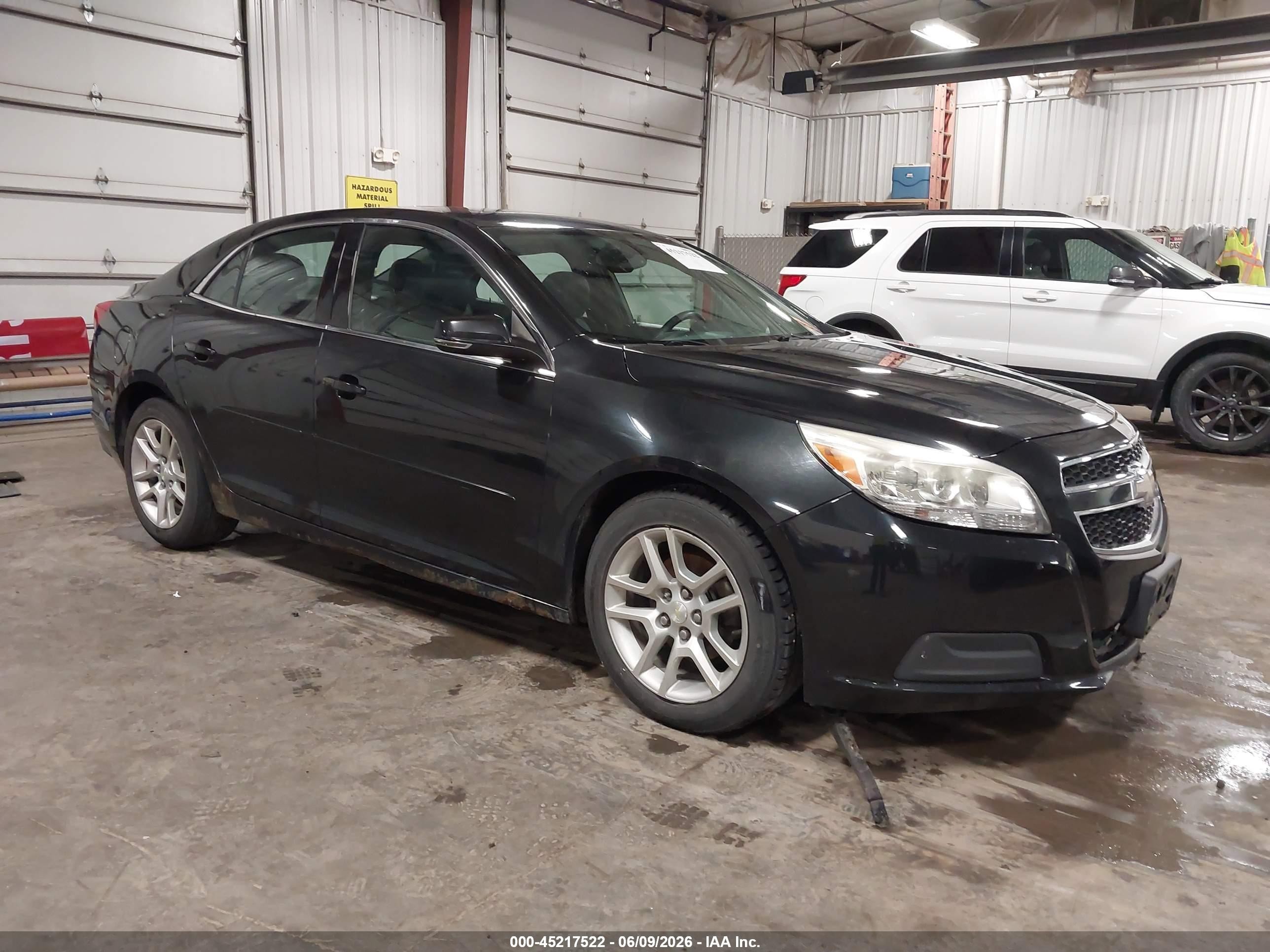 2013 Chevrolet Malibu 1lt Black vin: 1G11C5SA9DF218948