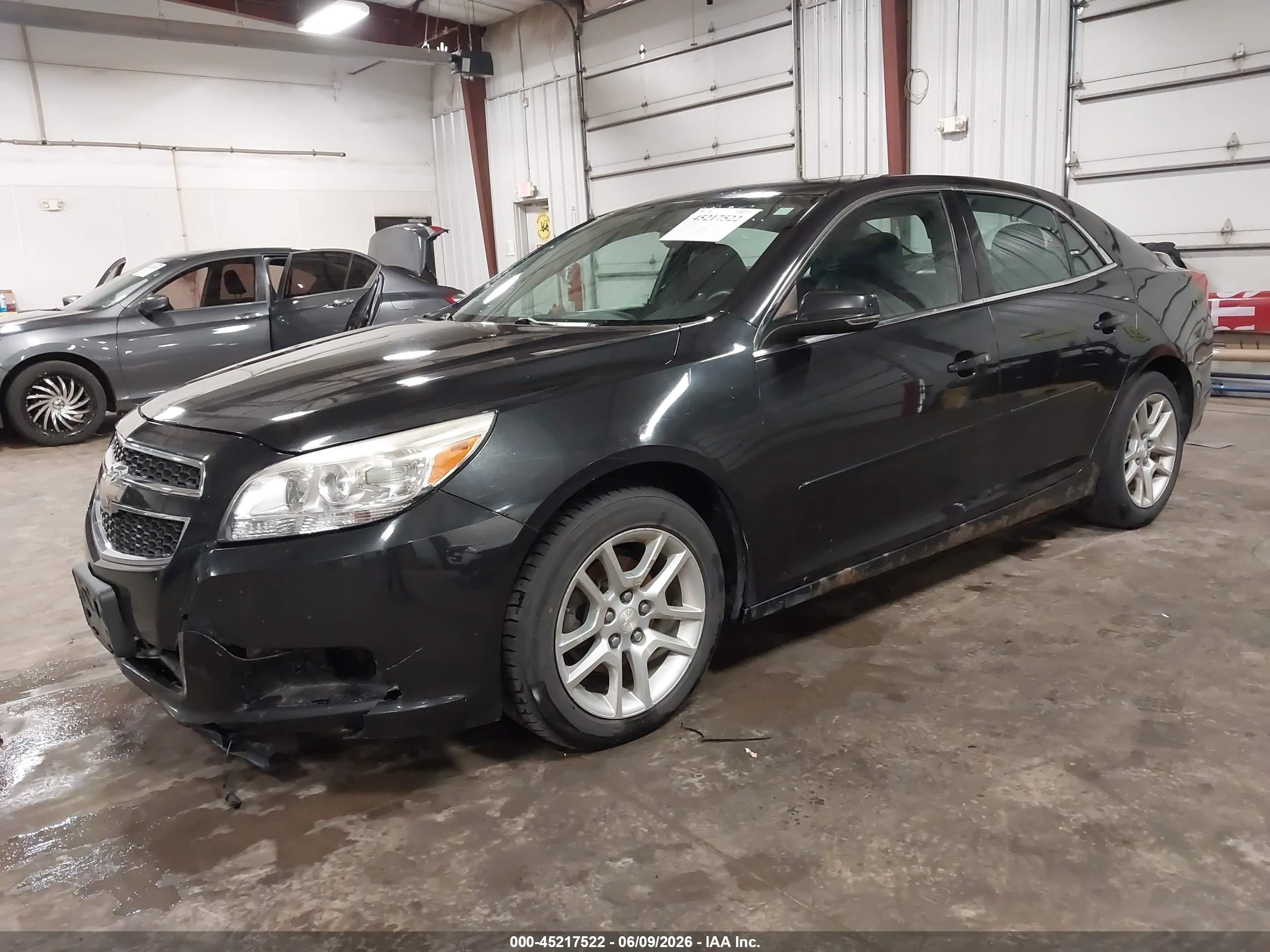 2013 Chevrolet Malibu 1lt Black vin: 1G11C5SA9DF218948