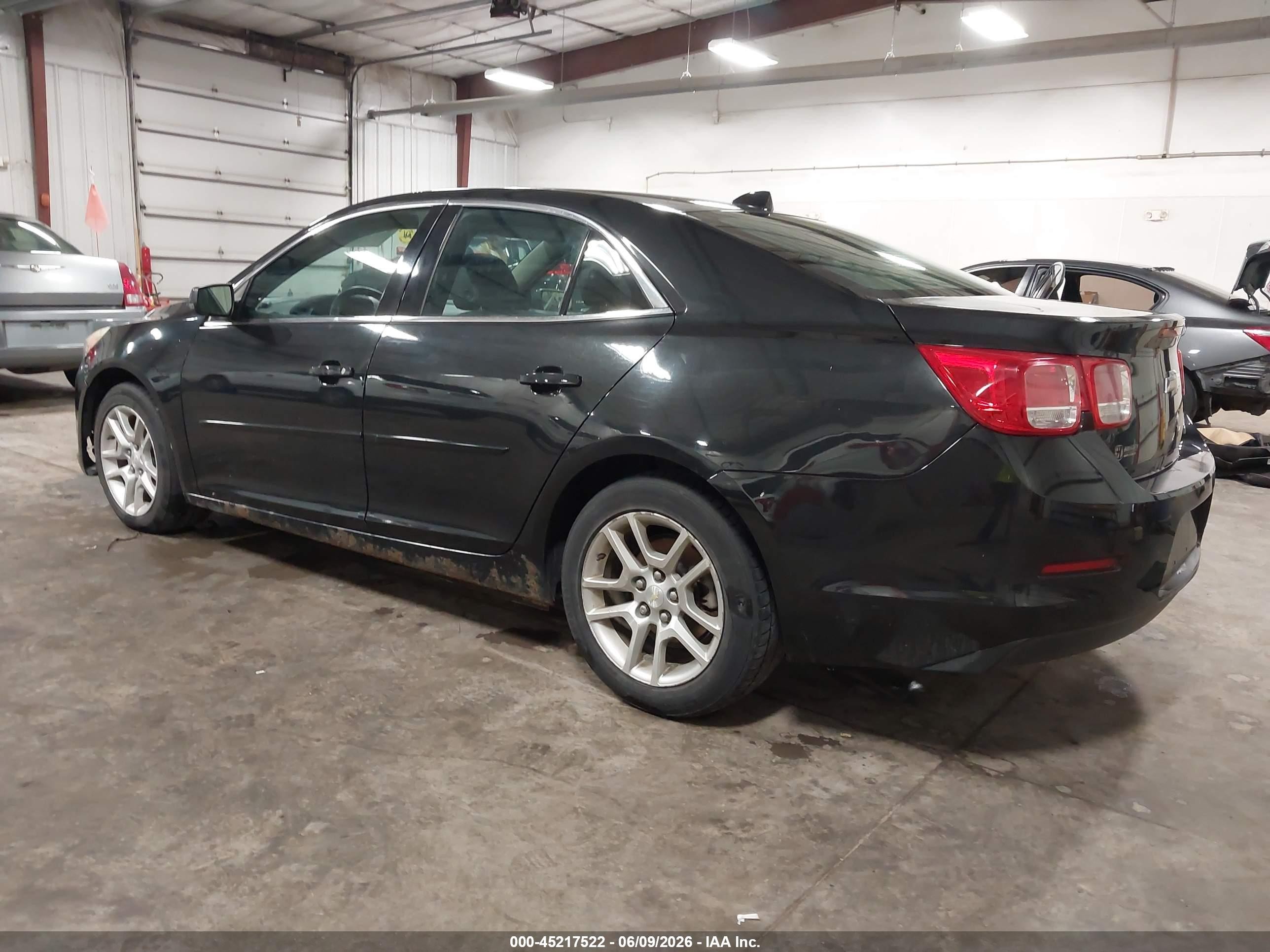 2013 Chevrolet Malibu 1lt Black vin: 1G11C5SA9DF218948