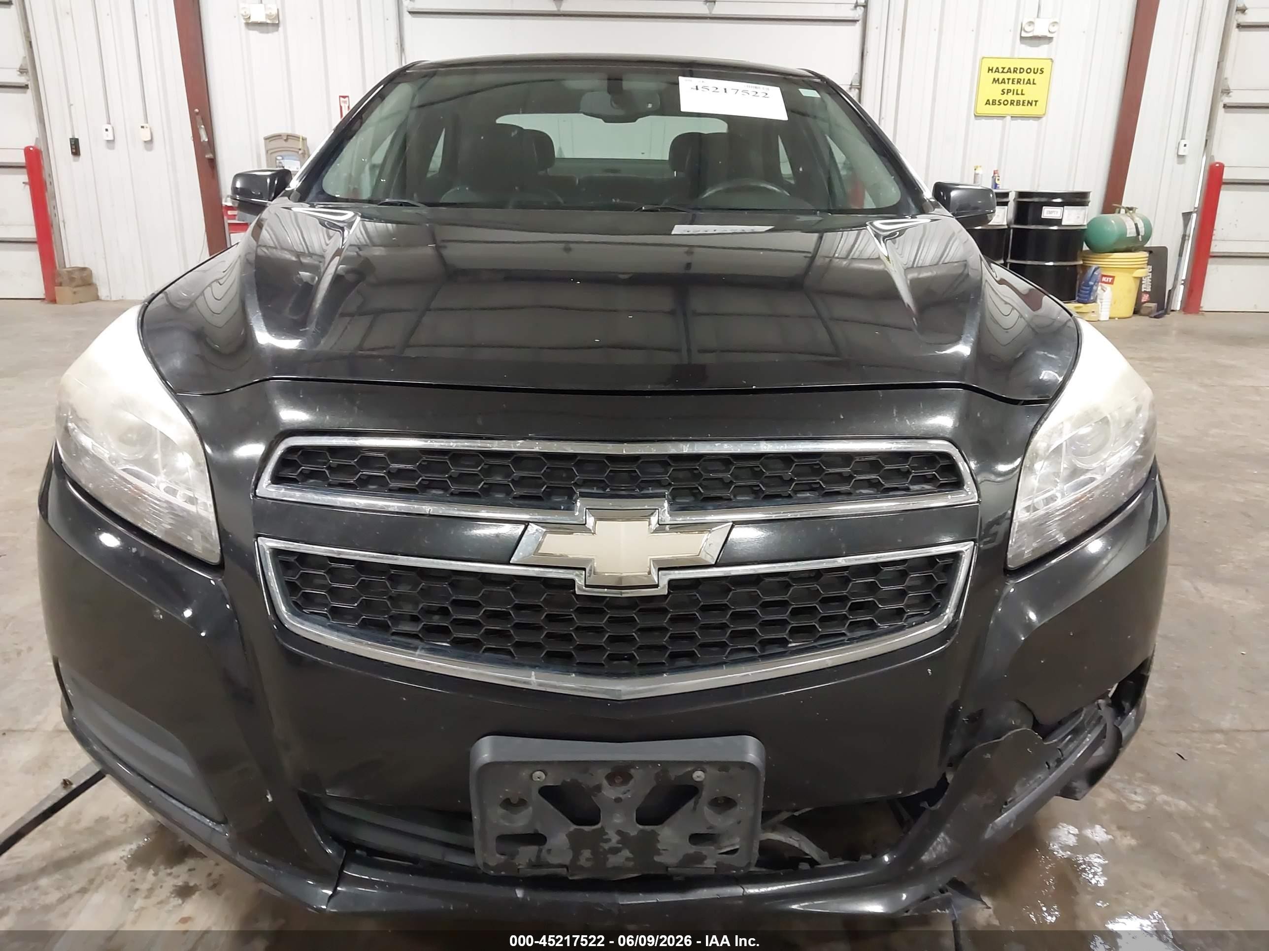 2013 Chevrolet Malibu 1lt Black vin: 1G11C5SA9DF218948