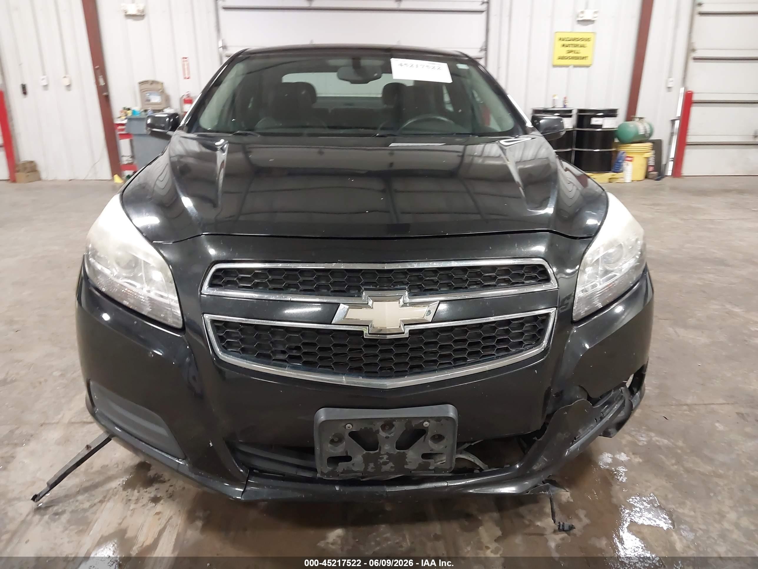 2013 Chevrolet Malibu 1lt Black vin: 1G11C5SA9DF218948