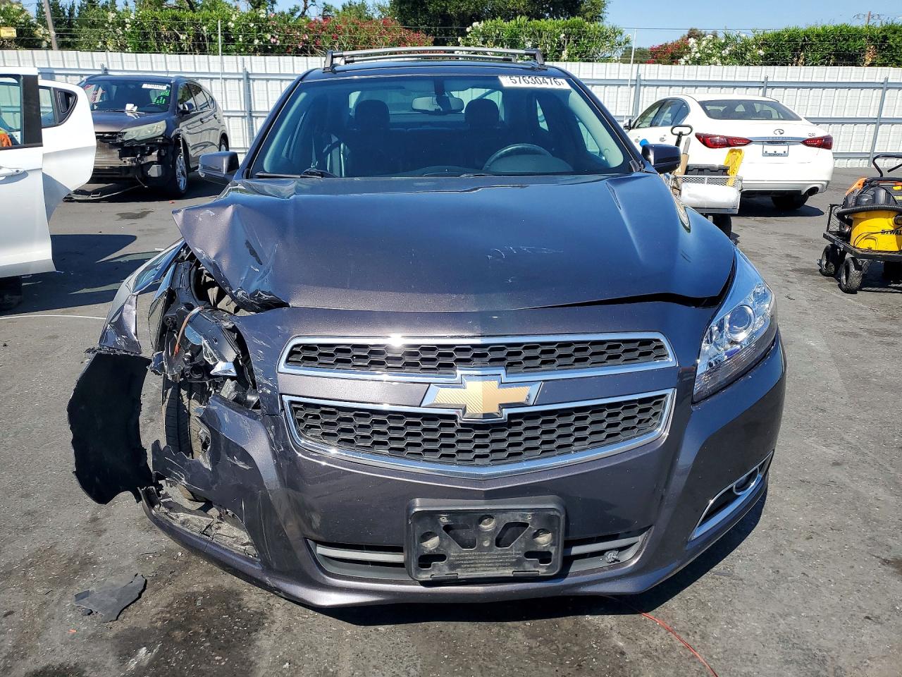 2013 Chevrolet Malibu 1lt Charcoal vin: 1G11C5SA9DF224376
