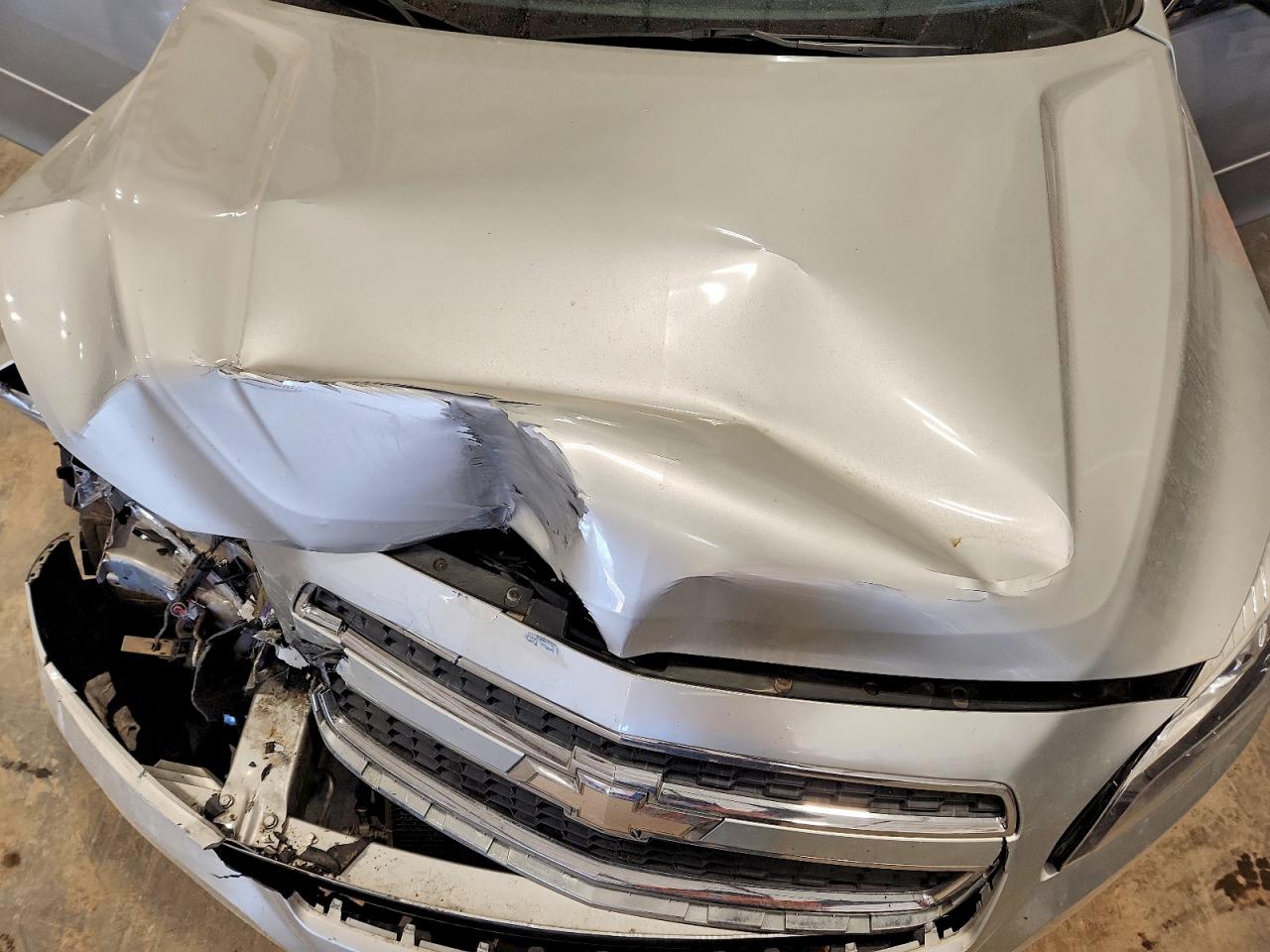 2013 Chevrolet Malibu 1lt Silver vin: 1G11C5SA9DF243719
