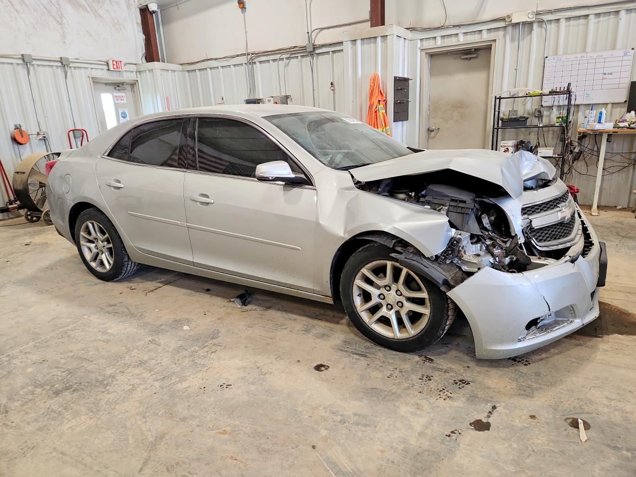 2013 Chevrolet Malibu 1lt Silver vin: 1G11C5SA9DF243719