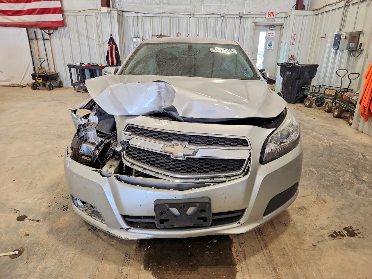 2013 Chevrolet Malibu 1lt Silver vin: 1G11C5SA9DF243719