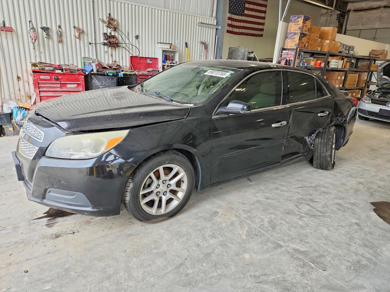 2013 Chevrolet Malibu 1lt Black vin: 1G11C5SA9DF313641