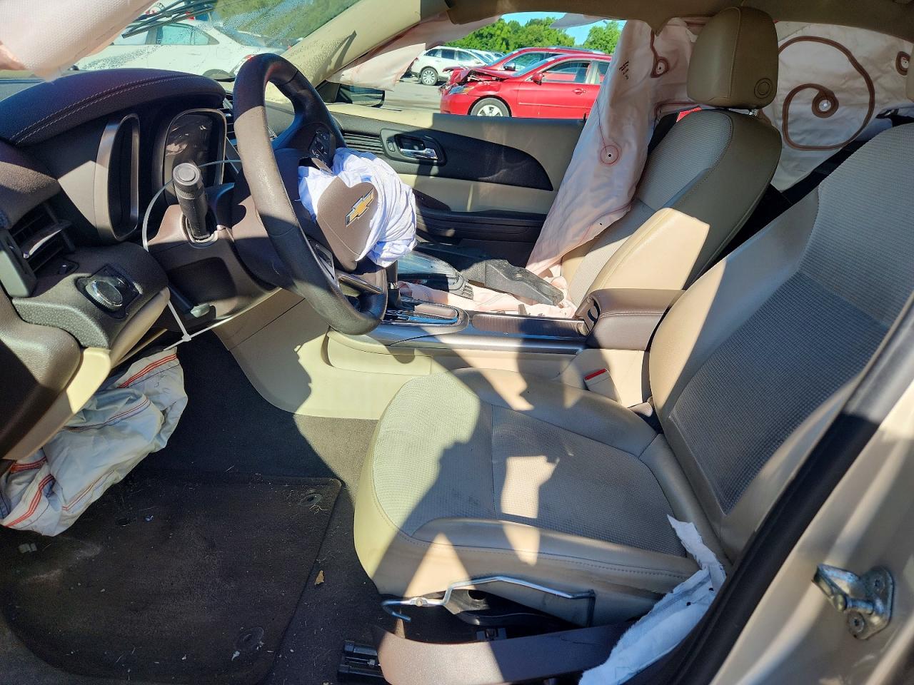 2013 Chevrolet Malibu 1lt Beige vin: 1G11C5SA9DF334506