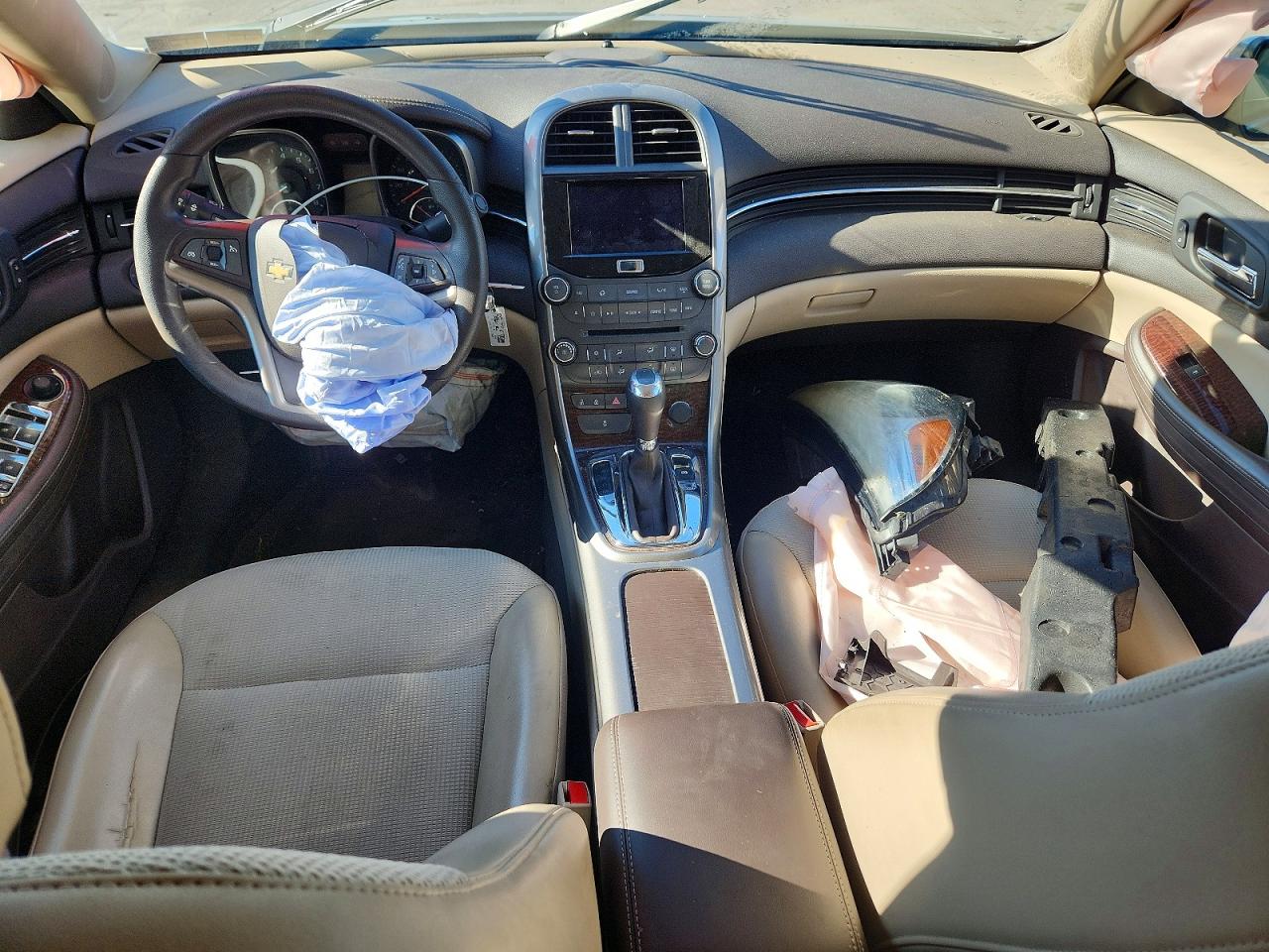 2013 Chevrolet Malibu 1lt Beige vin: 1G11C5SA9DF334506