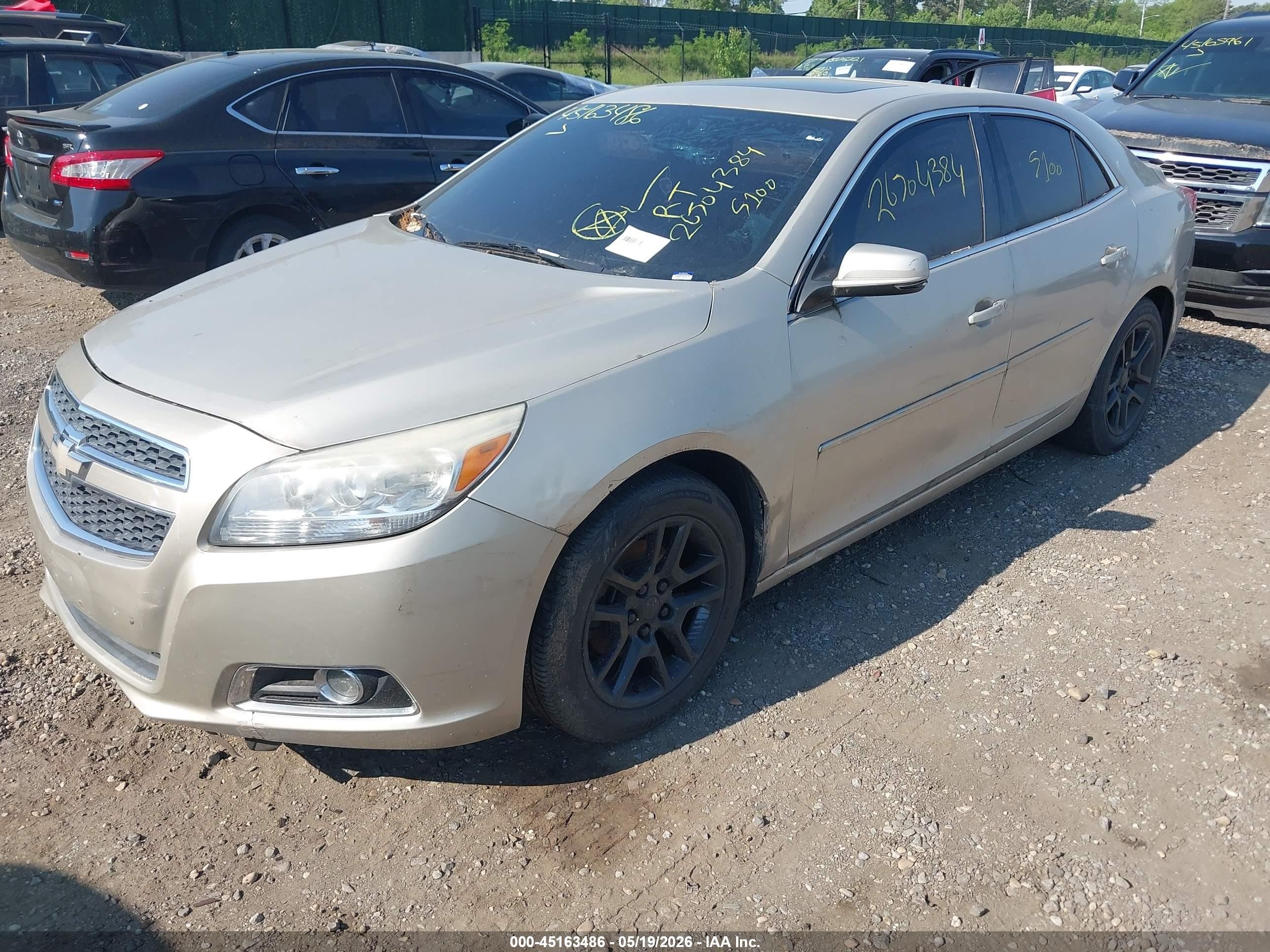 2013 Chevrolet Malibu 1lt Tan vin: 1G11C5SA9DF337129