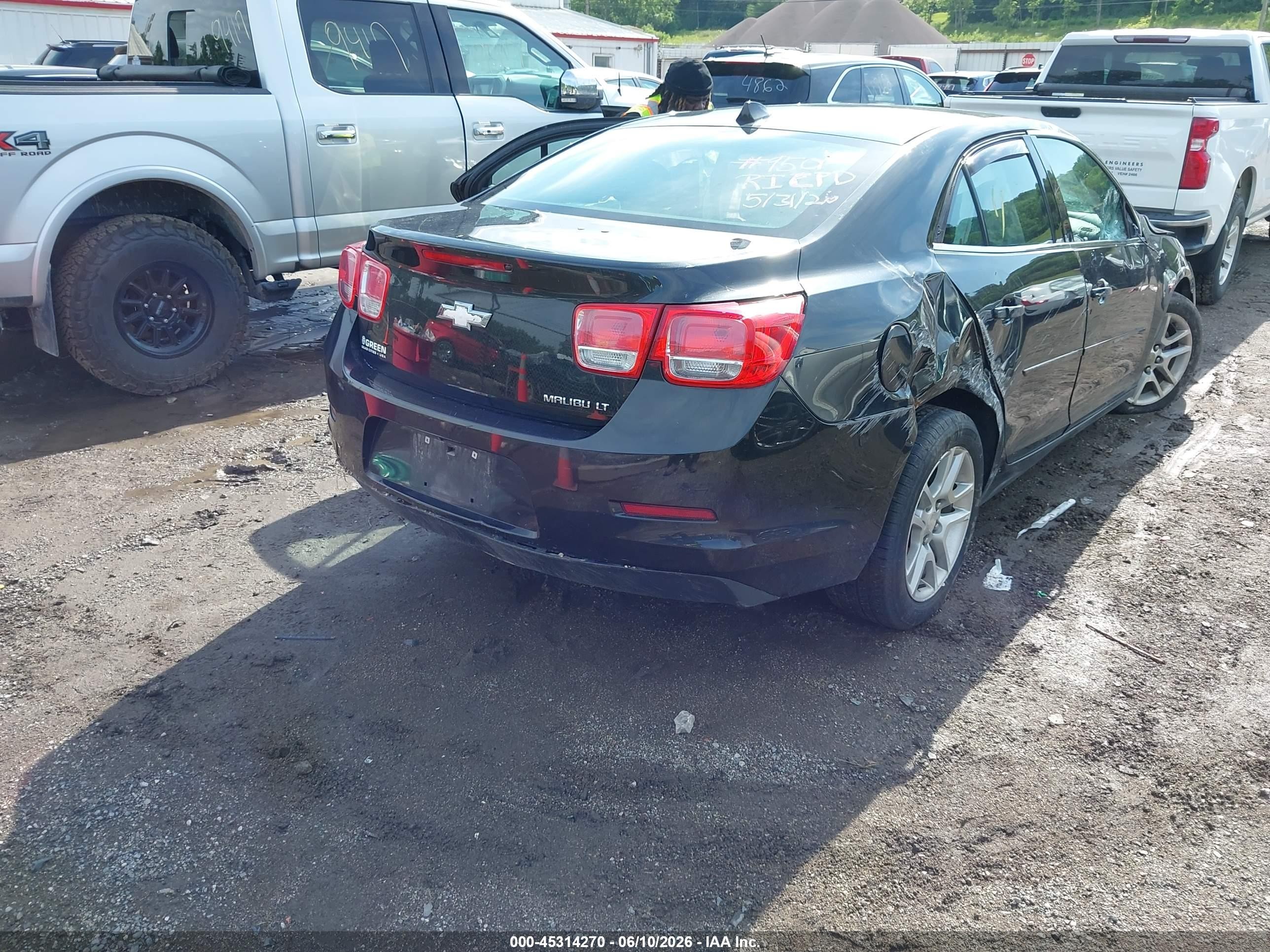2013 Chevrolet Malibu 1lt Black vin: 1G11C5SA9DF339334