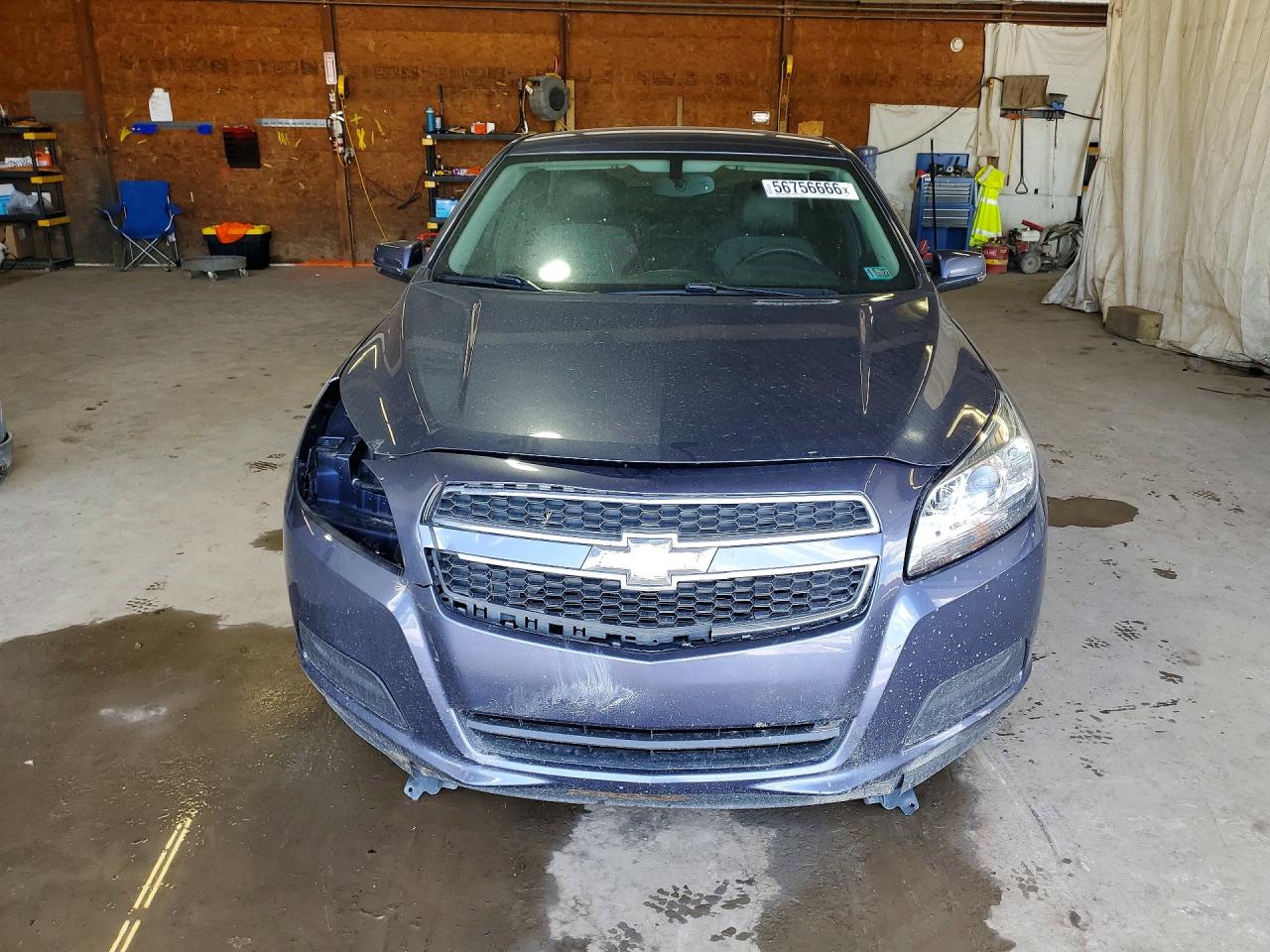 2013 Chevrolet Malibu 1lt Blue vin: 1G11C5SA9DF348051