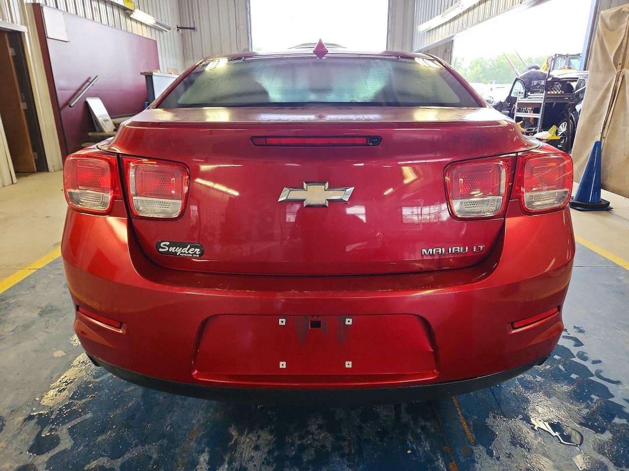 2013 Chevrolet Malibu 1lt Red vin: 1G11C5SA9DF355307