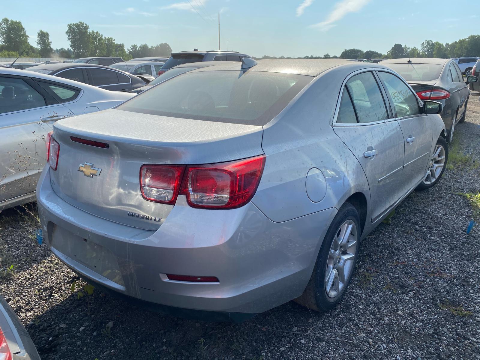 2016 Chevrolet Malibu Limited Lt Silver vin: 1G11C5SA9GF117350