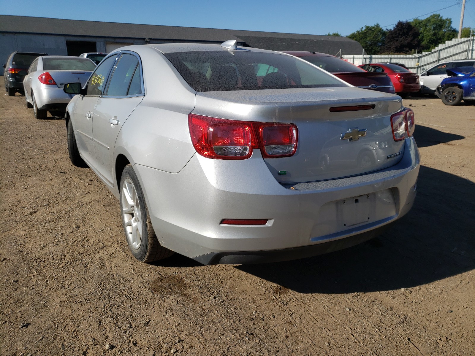 2016 Chevrolet Malibu Limited Lt Silver vin: 1G11C5SA9GF117350