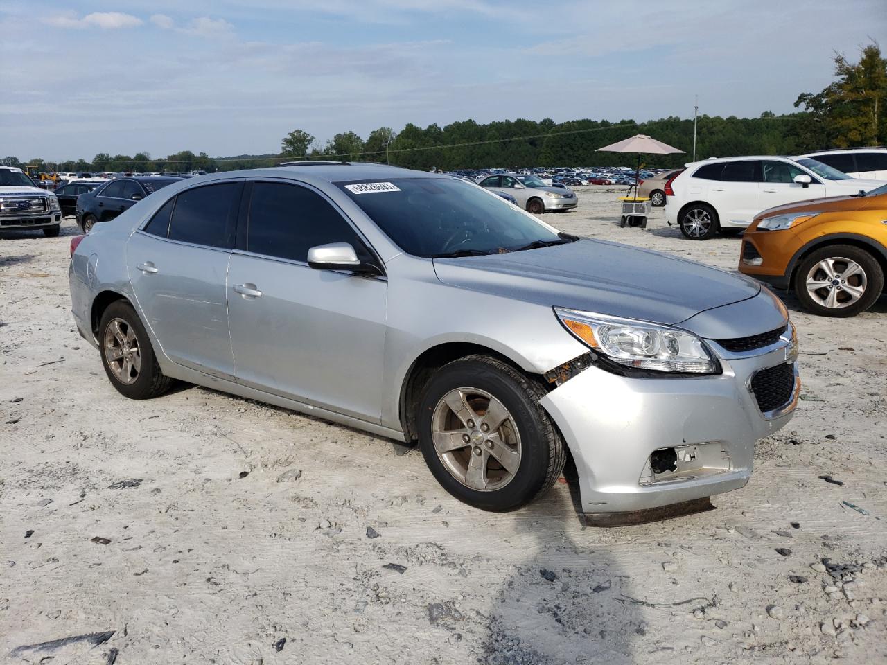2016 Chevrolet Malibu Limited Lt Silver vin: 1G11C5SA9GF157623