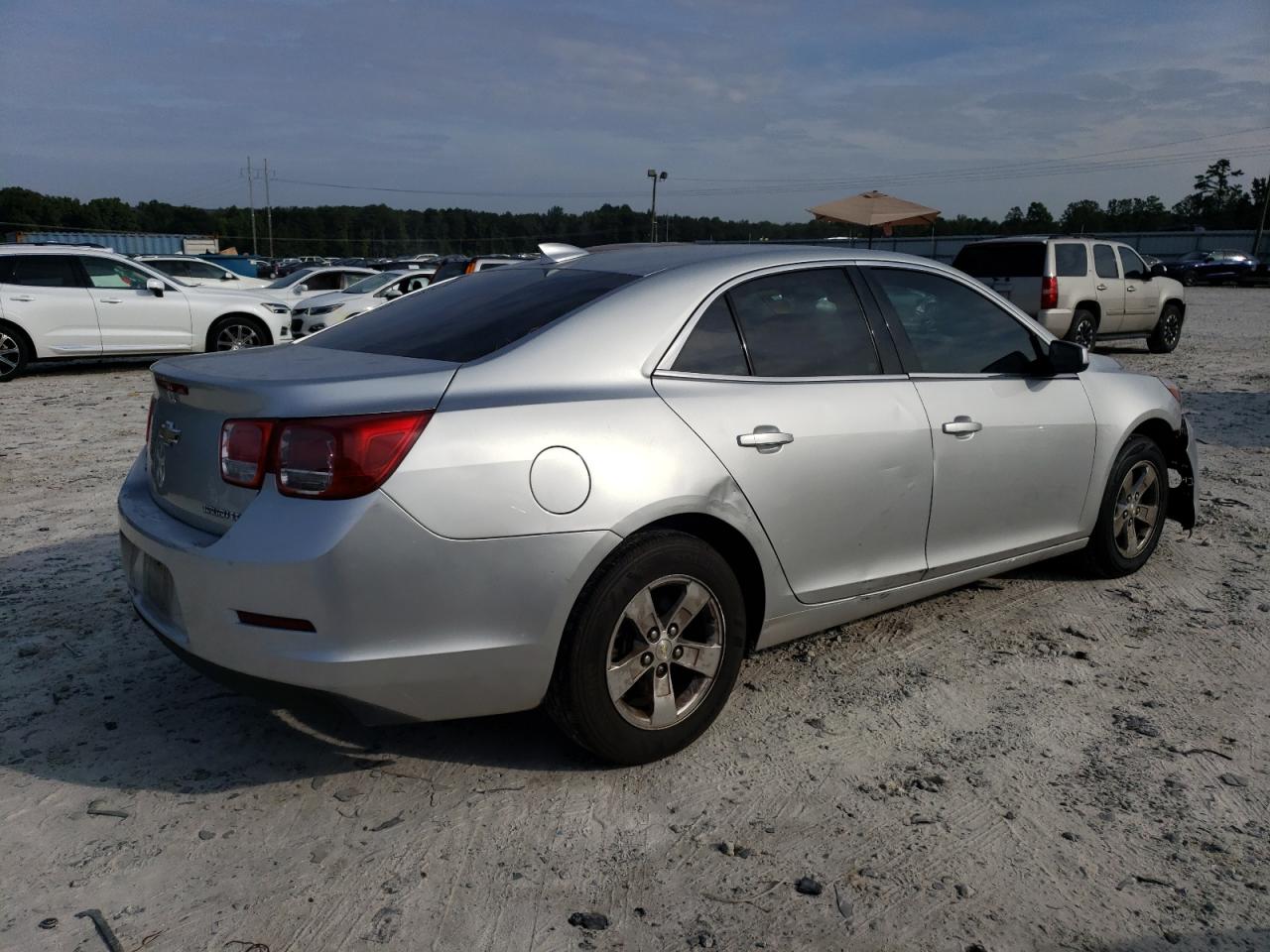 2016 Chevrolet Malibu Limited Lt Silver vin: 1G11C5SA9GF157623