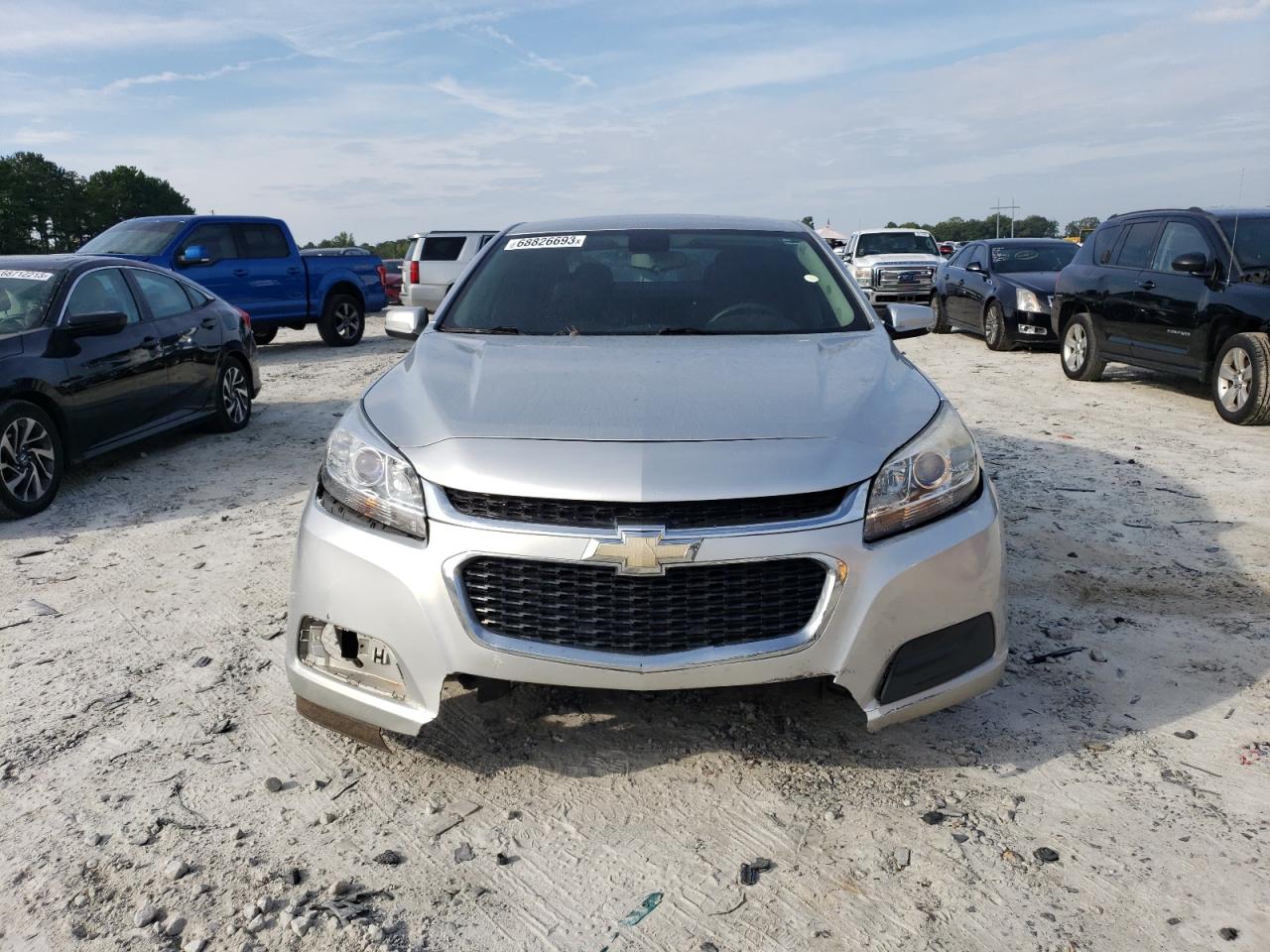2016 Chevrolet Malibu Limited Lt Silver vin: 1G11C5SA9GF157623