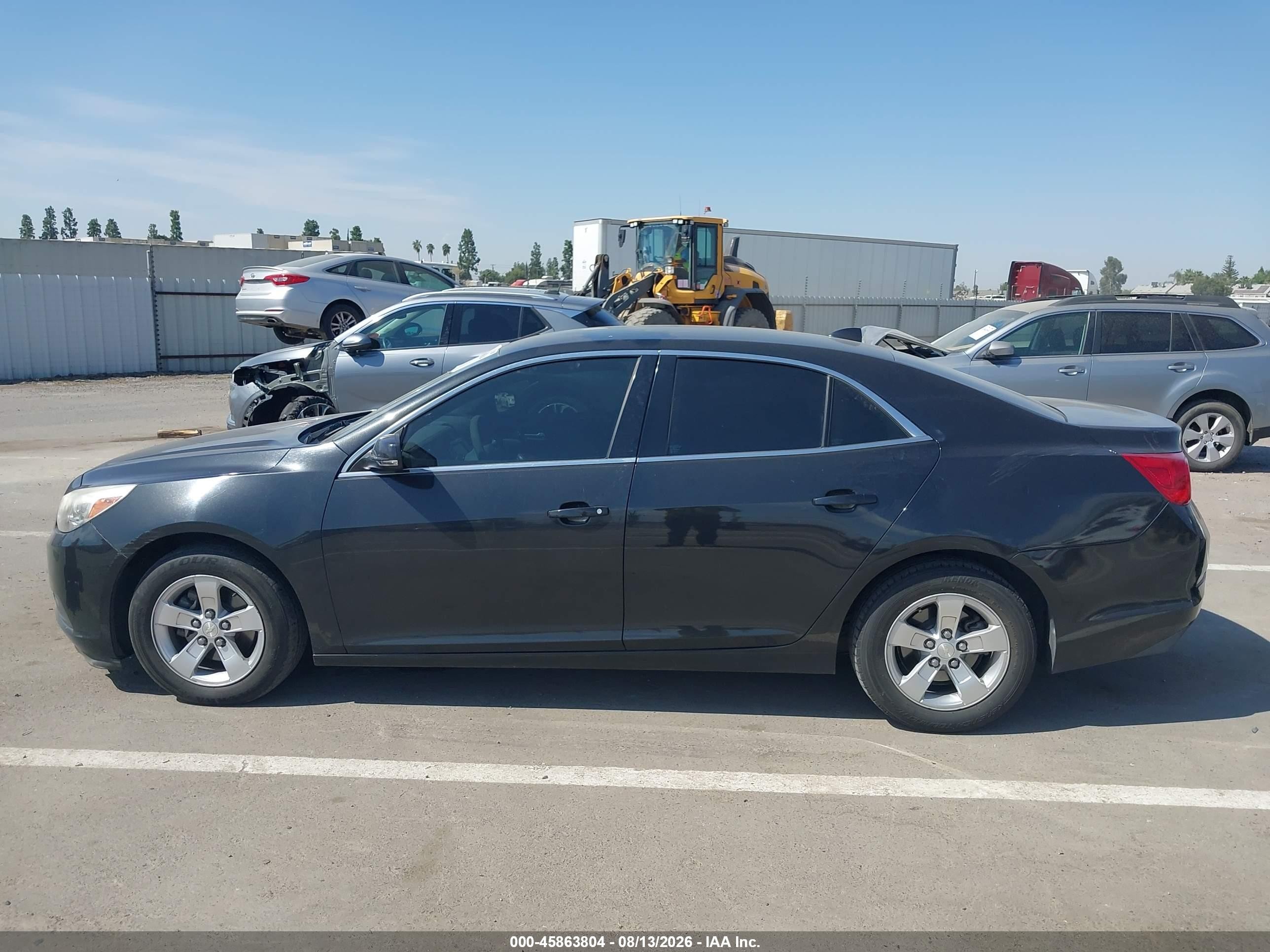2013 Chevrolet Malibu 1lt Черный vin: 1G11C5SAXDF159120