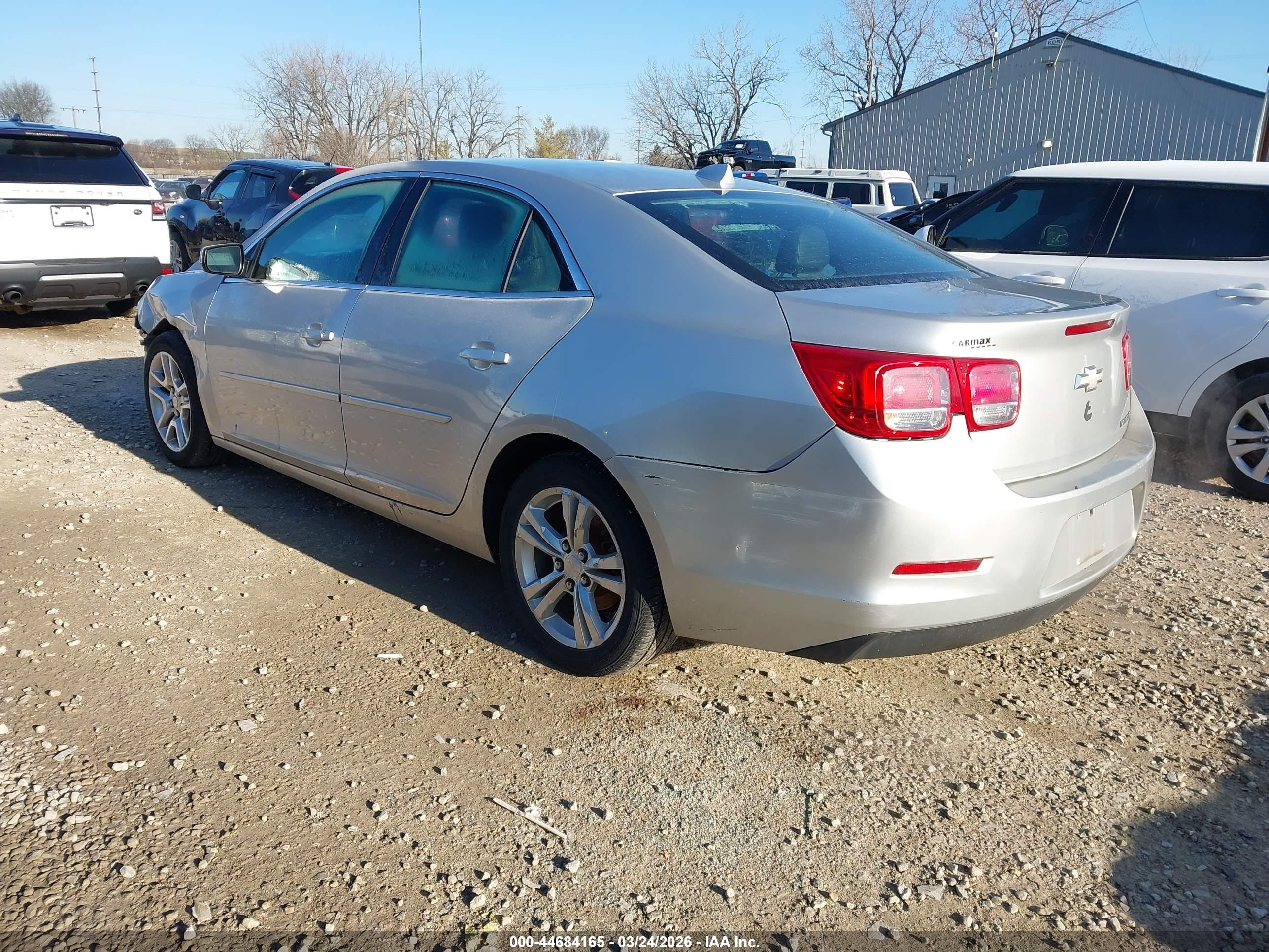 2013 Chevrolet Malibu 1lt Серебряный vin: 1G11C5SAXDF200006