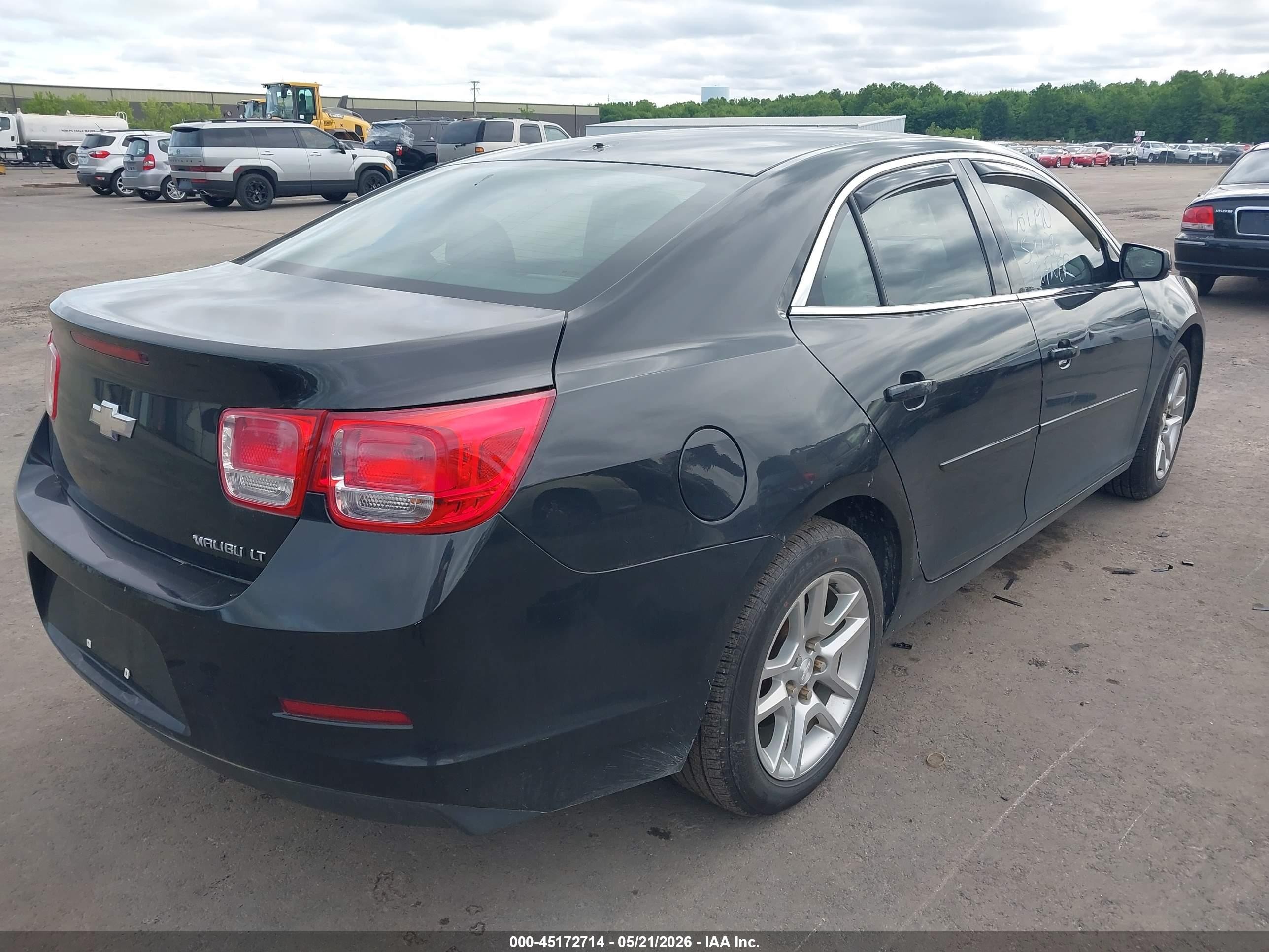 2013 Chevrolet Malibu 1lt Gray vin: 1G11C5SAXDF230008