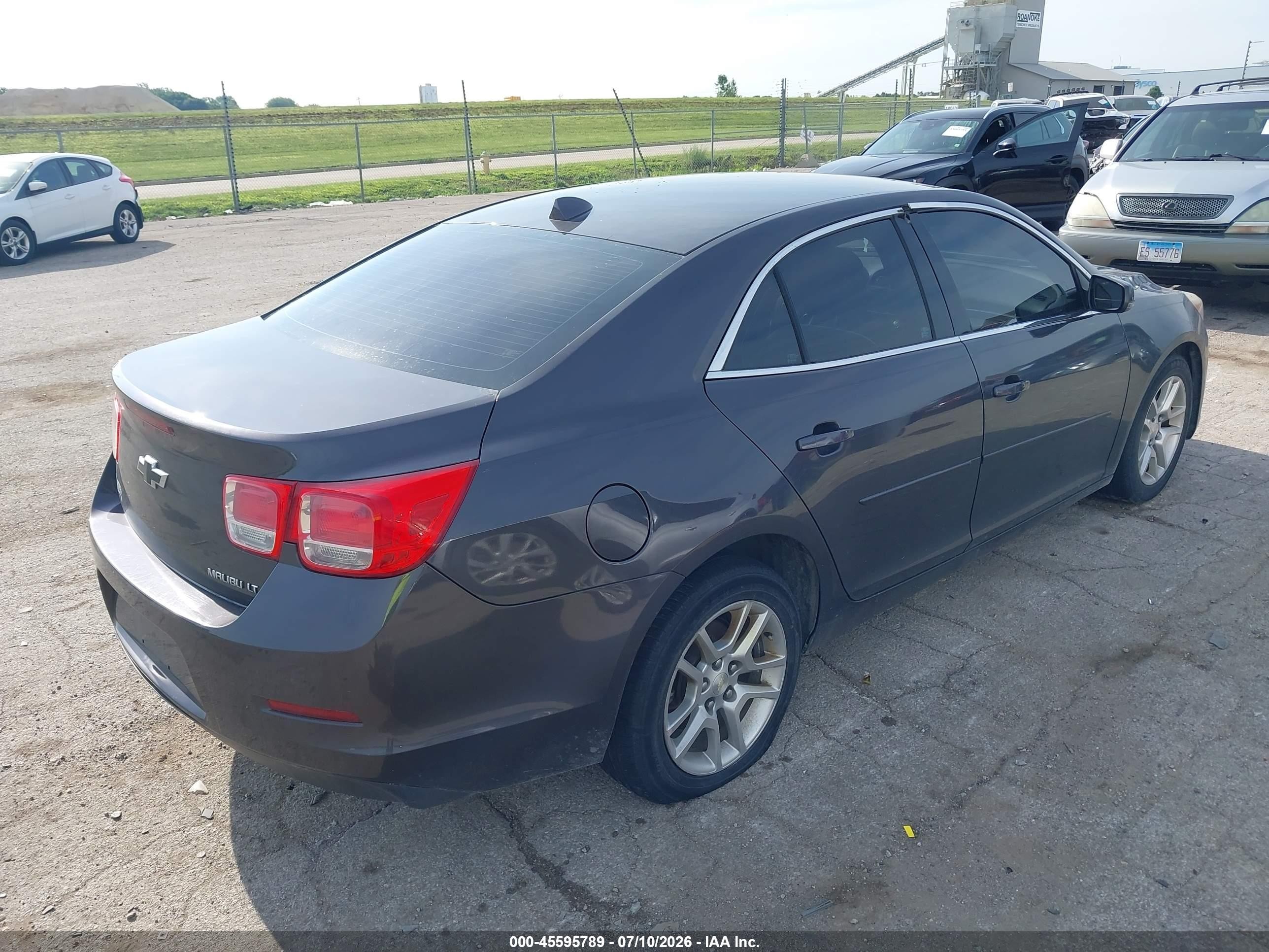 2013 Chevrolet Malibu 1lt Gray vin: 1G11C5SAXDF285414