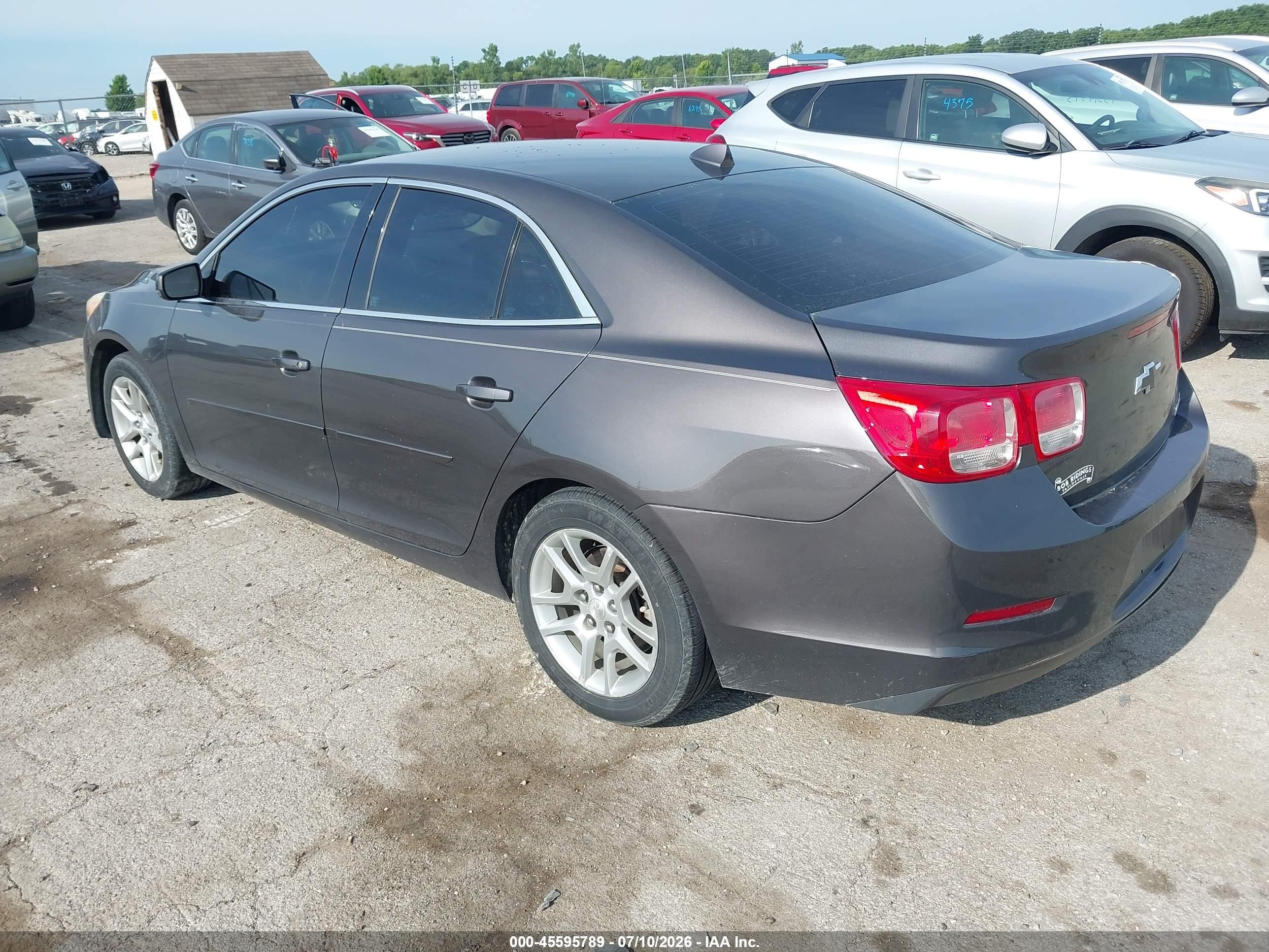 2013 Chevrolet Malibu 1lt Gray vin: 1G11C5SAXDF285414