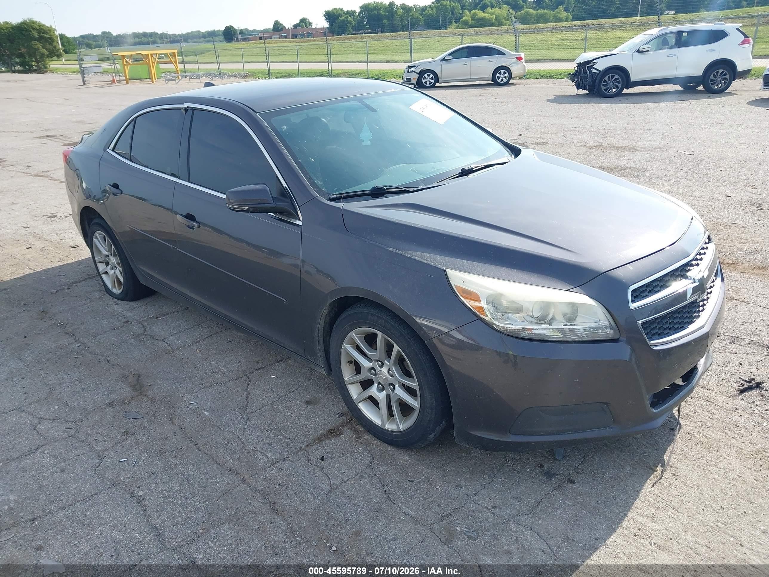 2013 Chevrolet Malibu 1lt Gray vin: 1G11C5SAXDF285414