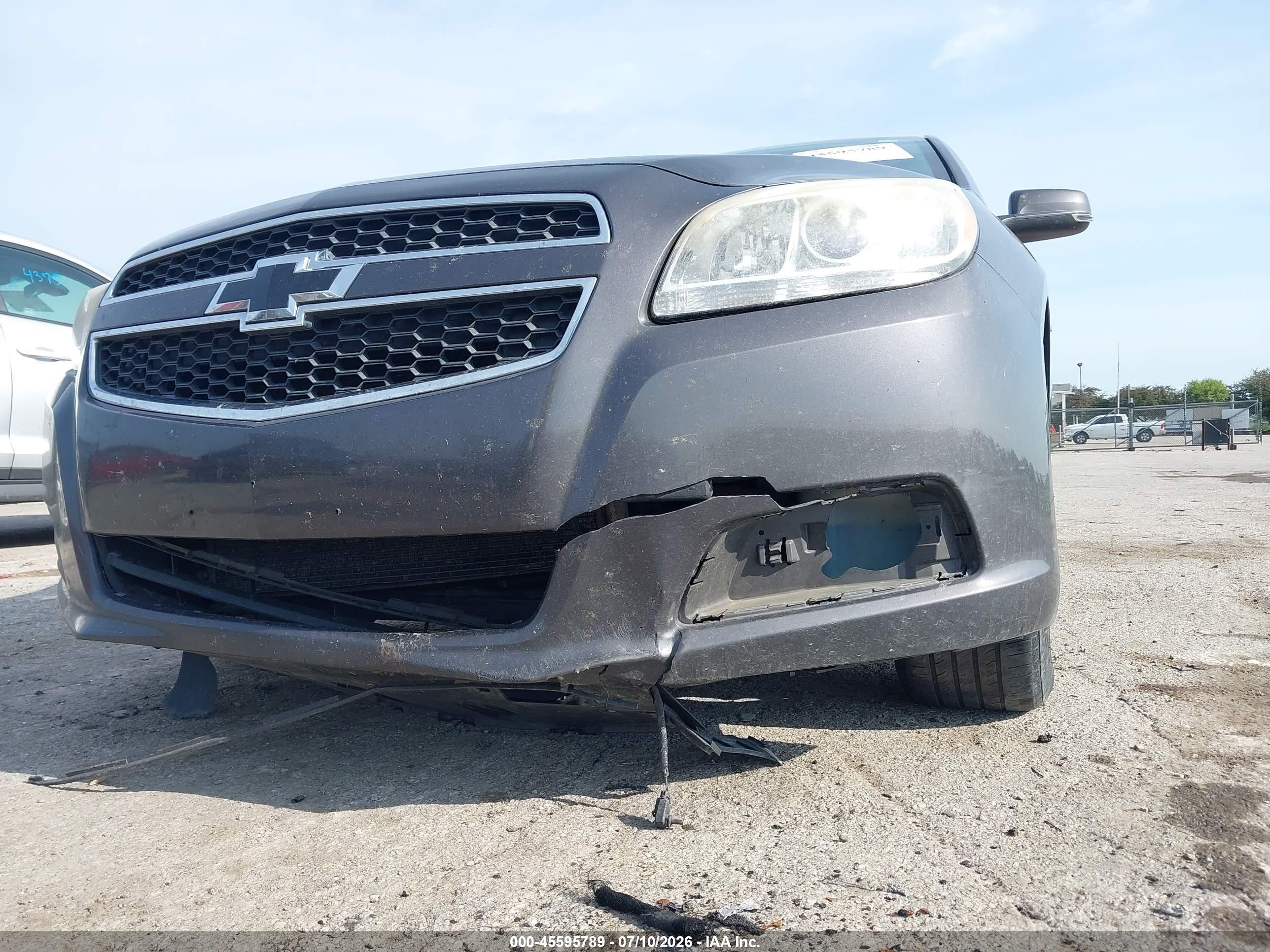 2013 Chevrolet Malibu 1lt Gray vin: 1G11C5SAXDF285414