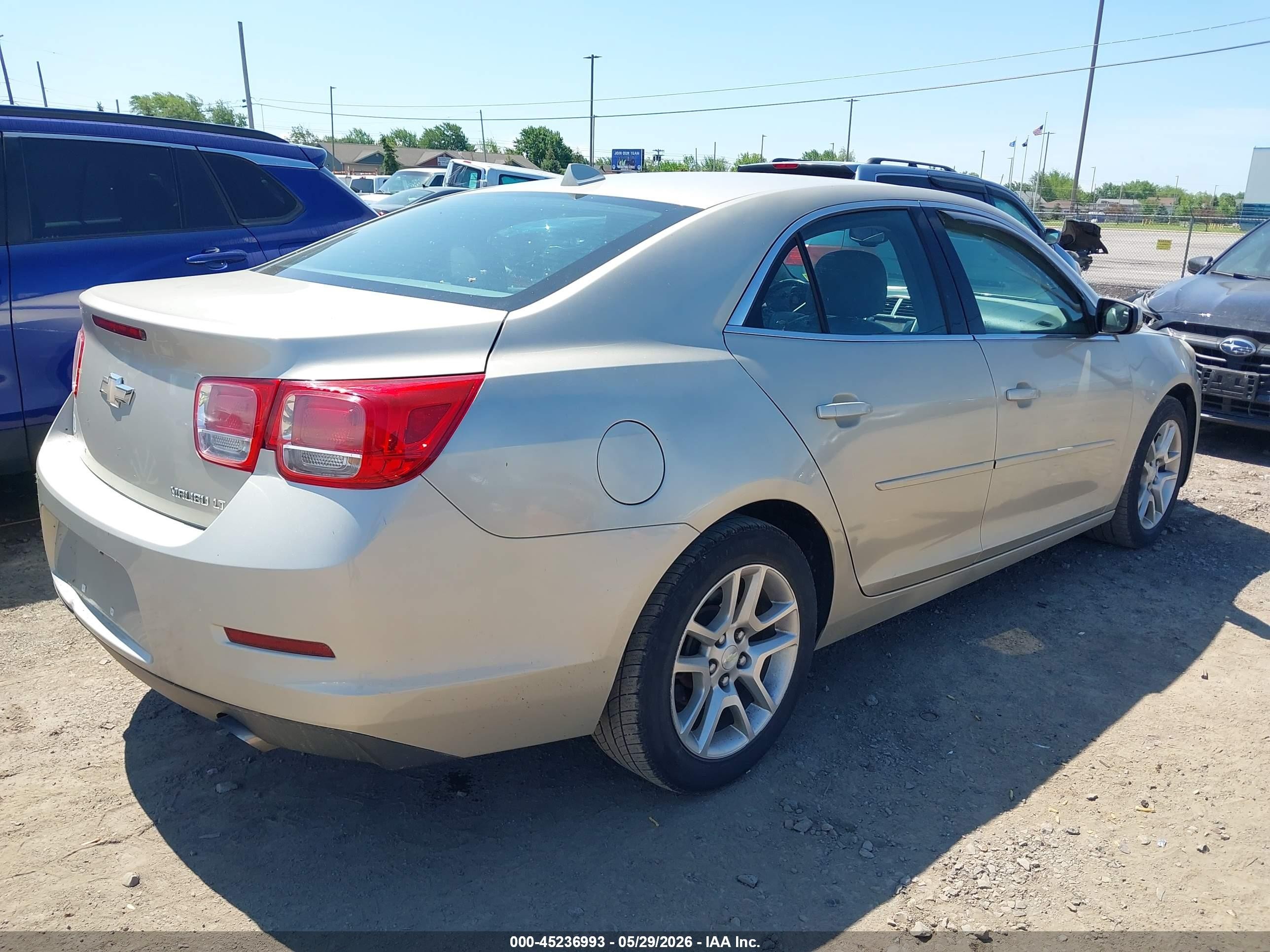 2013 Chevrolet Malibu 1lt Tan vin: 1G11C5SAXDF331582
