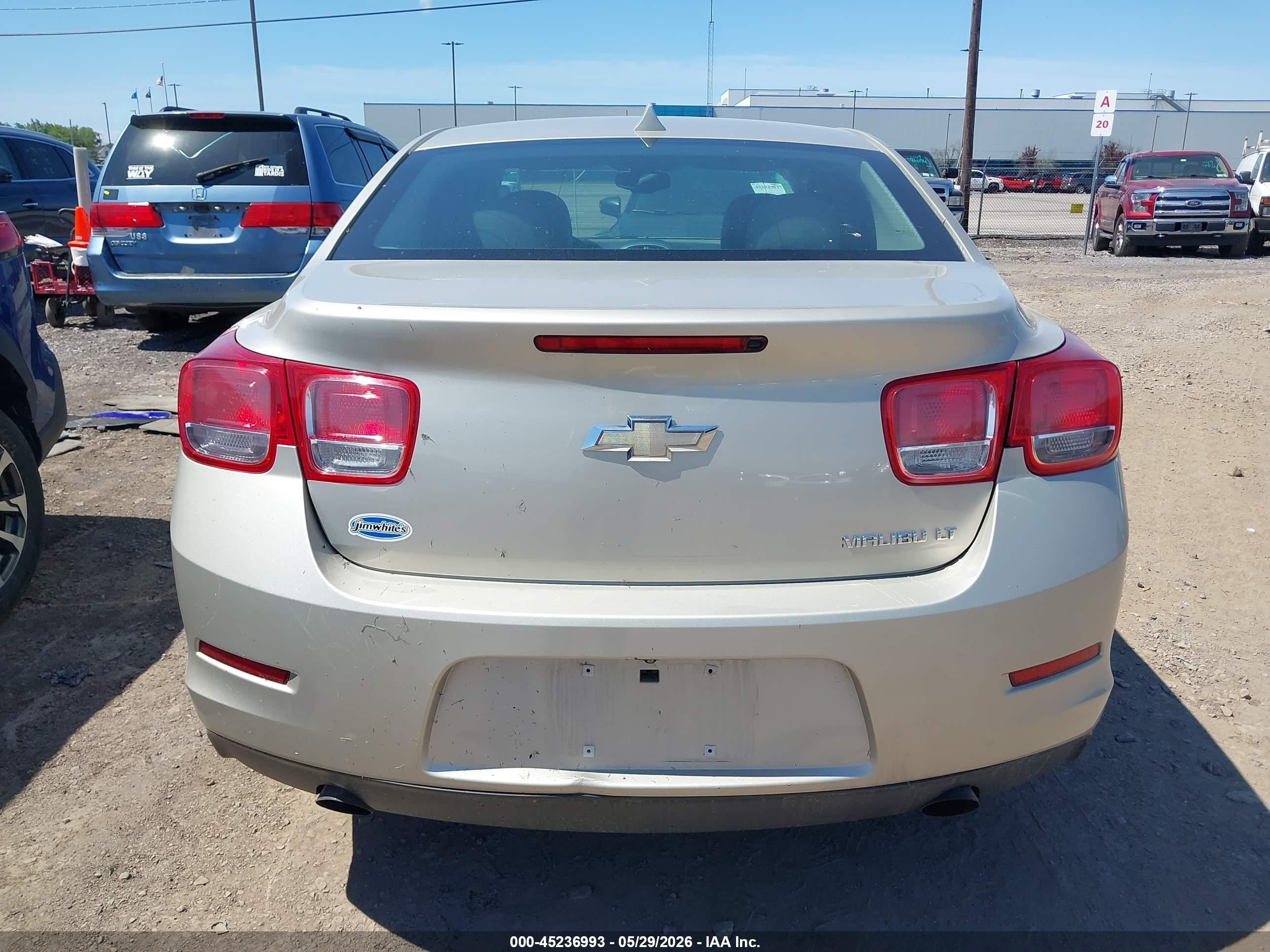 2013 Chevrolet Malibu 1lt Tan vin: 1G11C5SAXDF331582