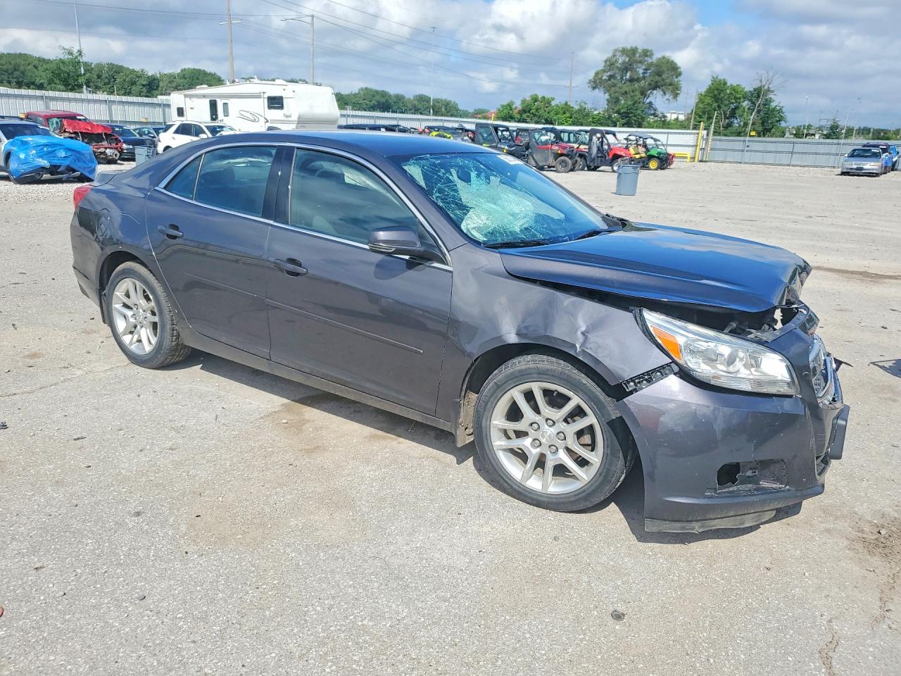 2013 Chevrolet Malibu 1lt Gray vin: 1G11C5SAXDF351248