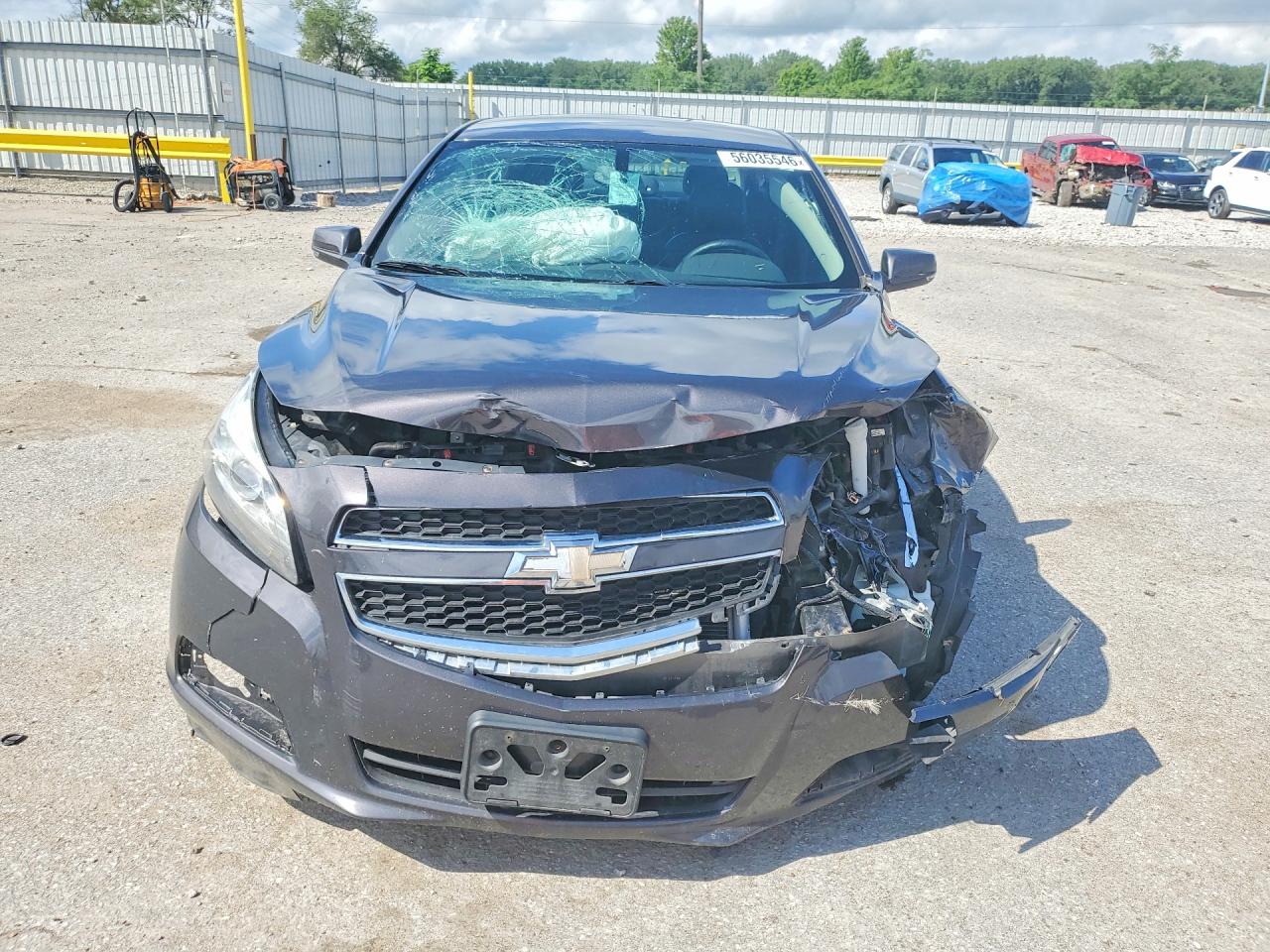 2013 Chevrolet Malibu 1lt Gray vin: 1G11C5SAXDF351248