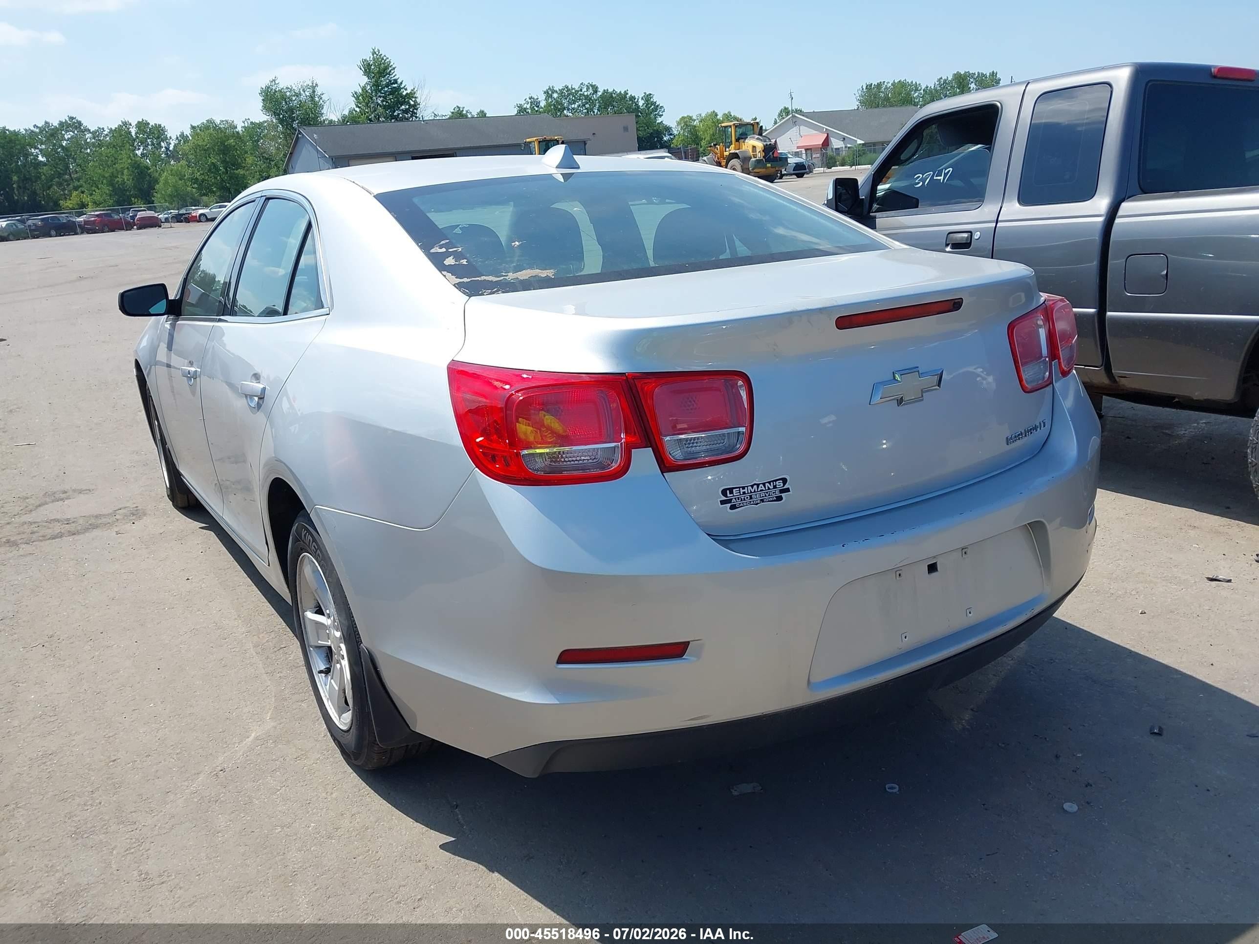 2013 Chevrolet Malibu 1lt Silver vin: 1G11C5SAXDU132964