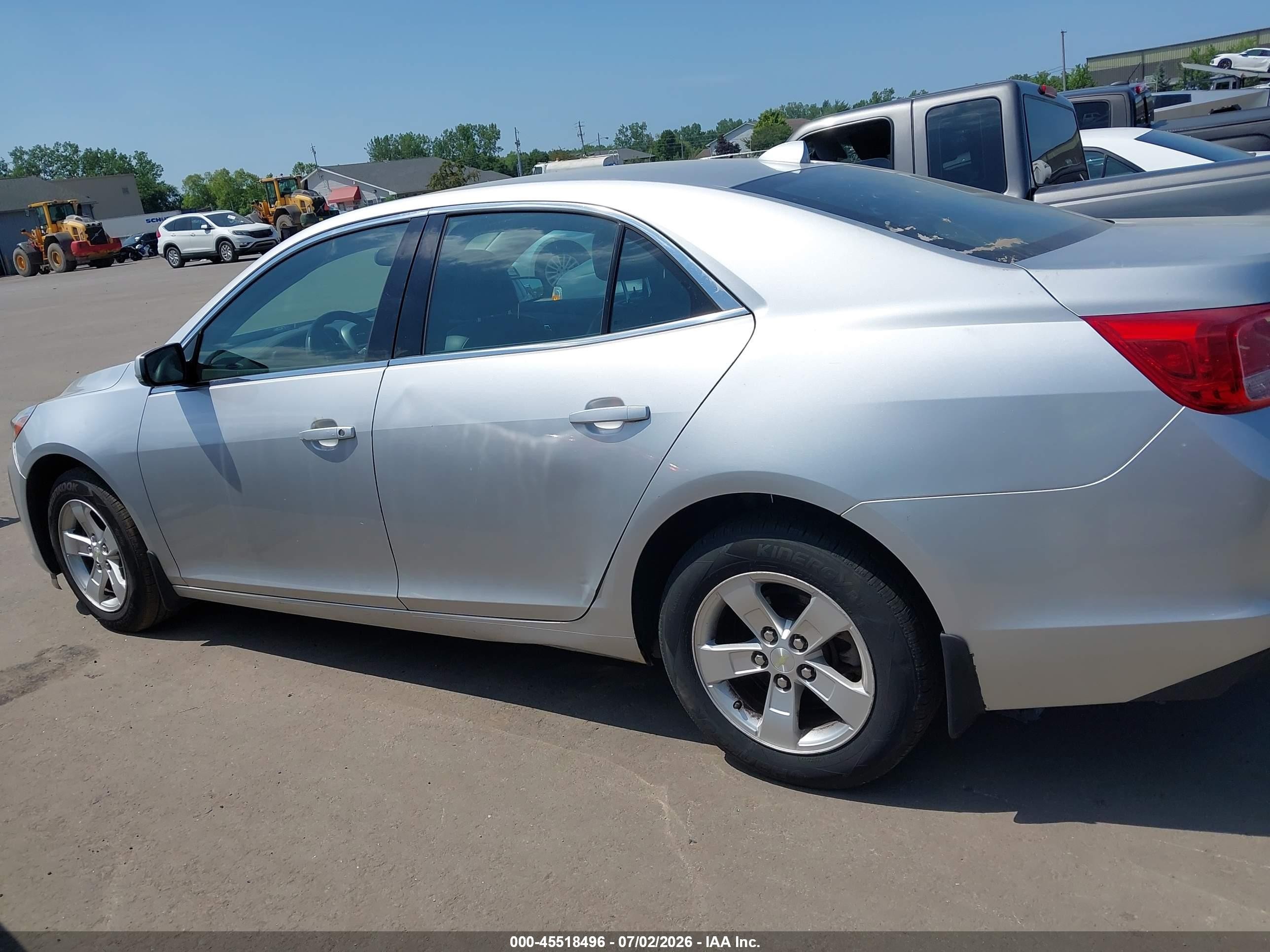 2013 Chevrolet Malibu 1lt Silver vin: 1G11C5SAXDU132964
