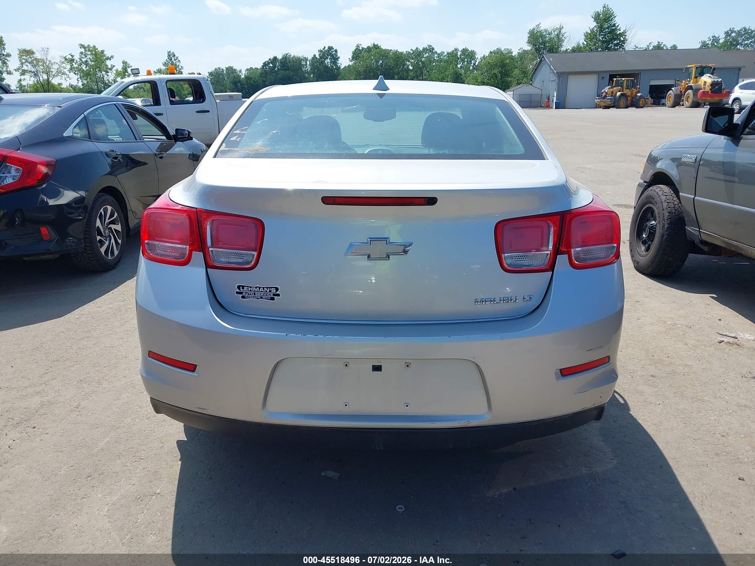 2013 Chevrolet Malibu 1lt Silver vin: 1G11C5SAXDU132964