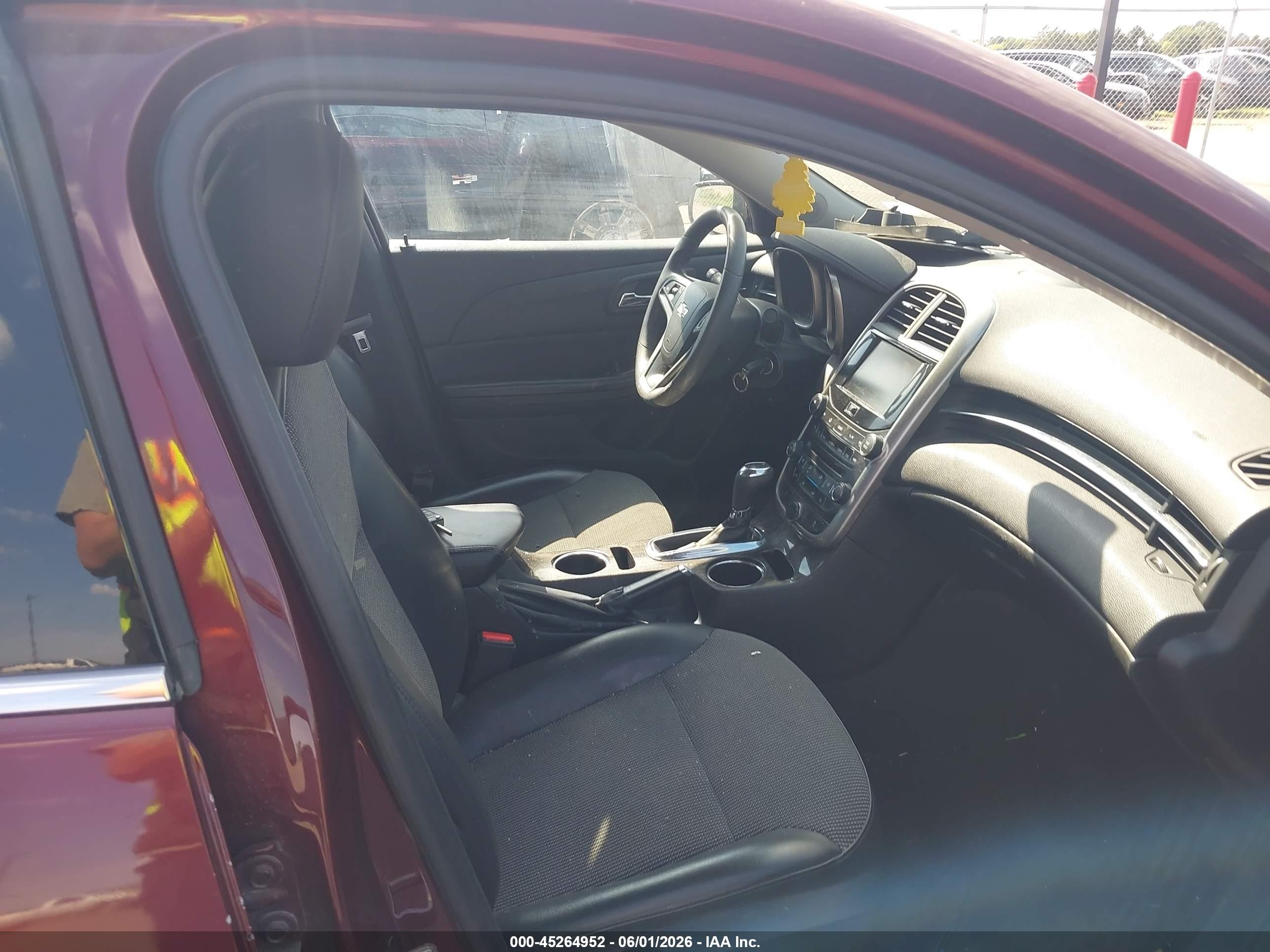 2016 Chevrolet Malibu Limited Lt Темно-бордовый vin: 1G11C5SAXGF117325