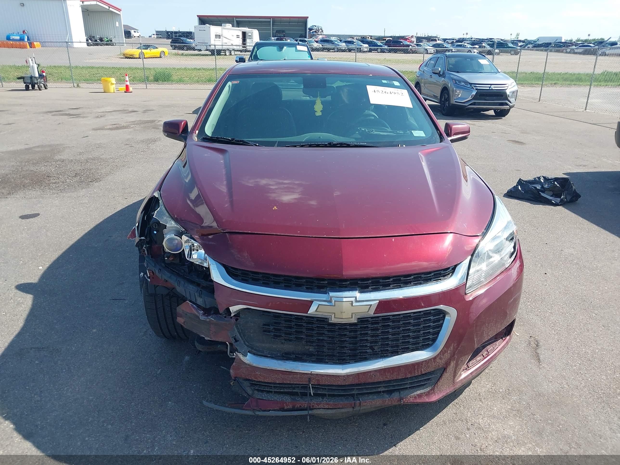 2016 Chevrolet Malibu Limited Lt Темно-бордовый vin: 1G11C5SAXGF117325