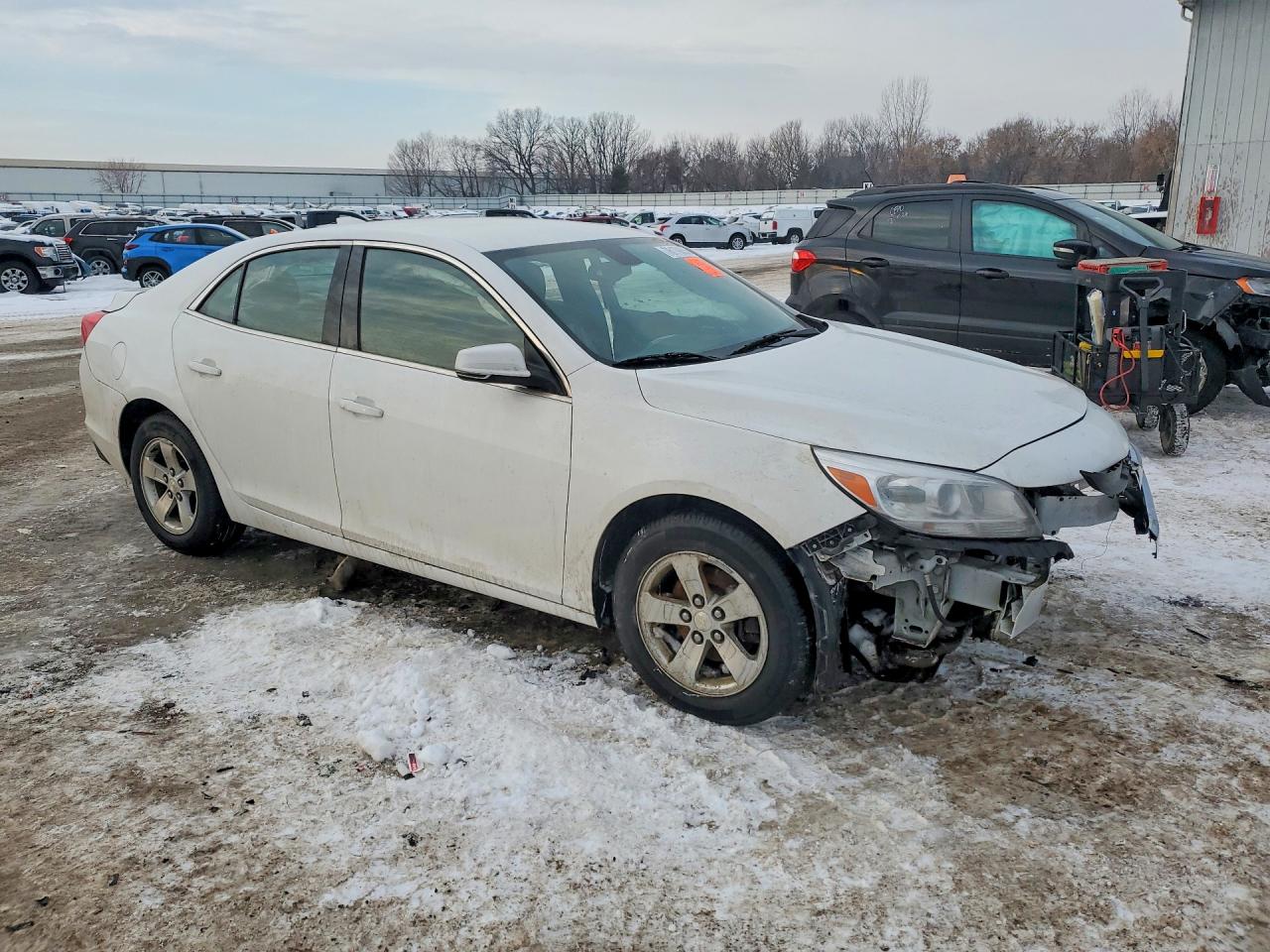 2016 Chevrolet Malibu Limited Lt White vin: 1G11C5SAXGU162244