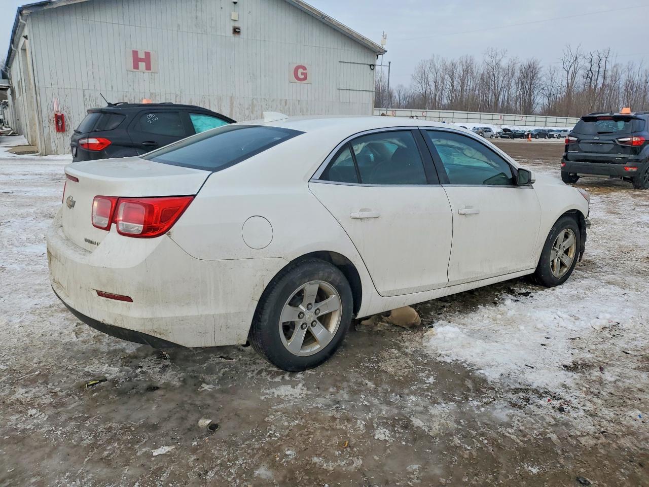 2016 Chevrolet Malibu Limited Lt White vin: 1G11C5SAXGU162244