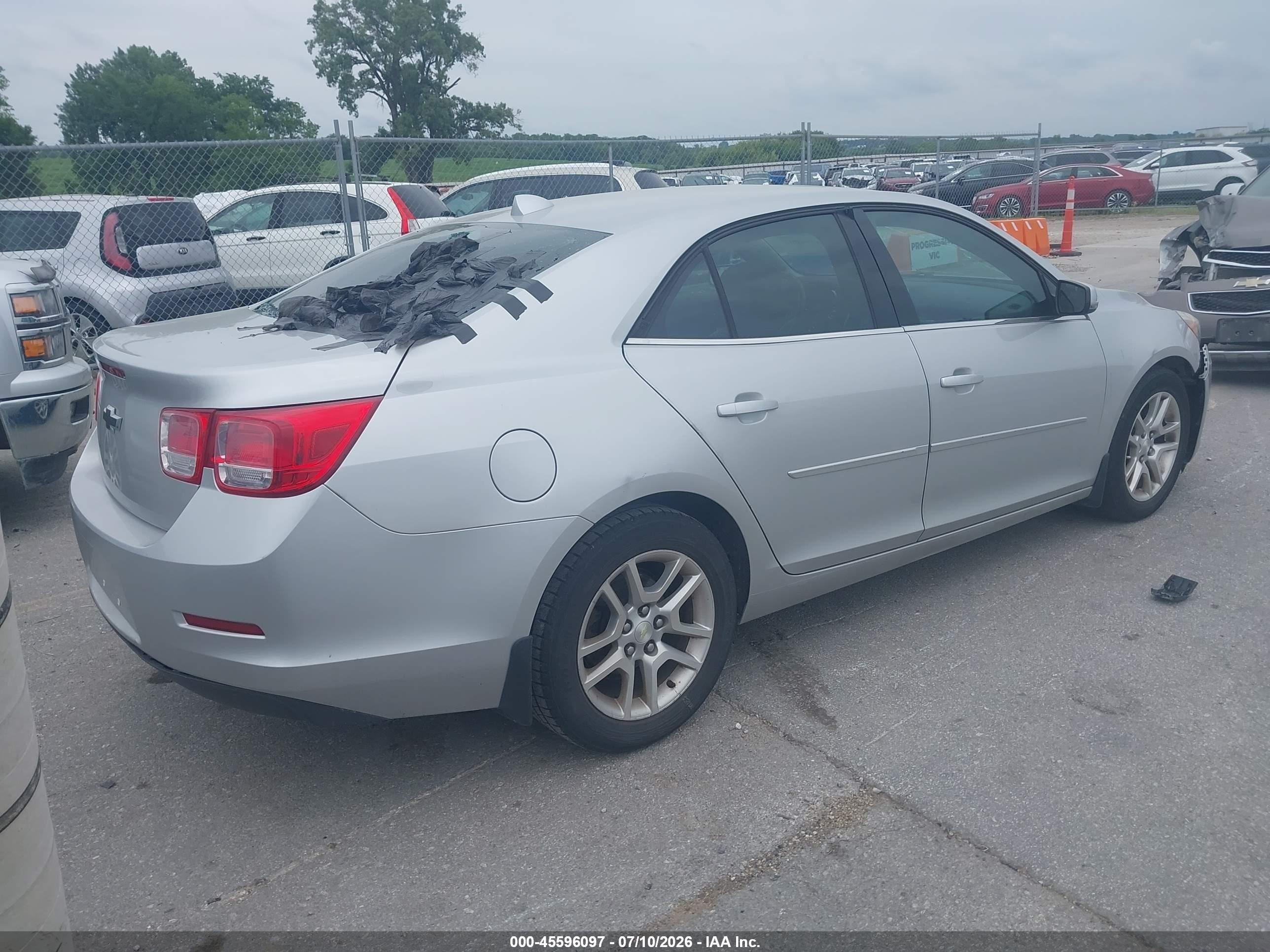 2014 Chevrolet Malibu 1lt Gray vin: 1G11C5SL0EF105022
