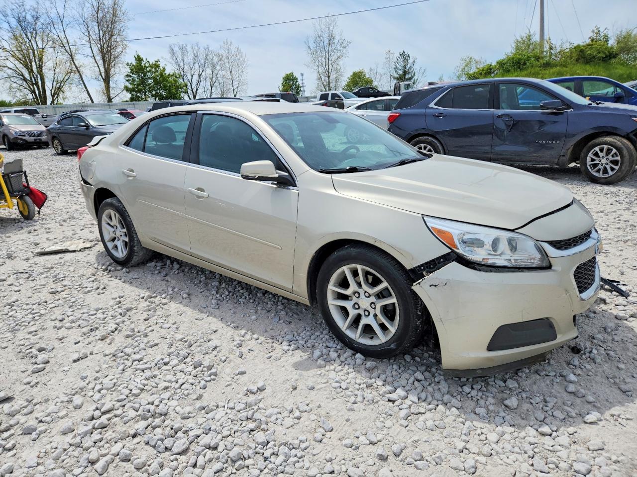 2014 Chevrolet Malibu 1lt Tan vin: 1G11C5SL0EF123374