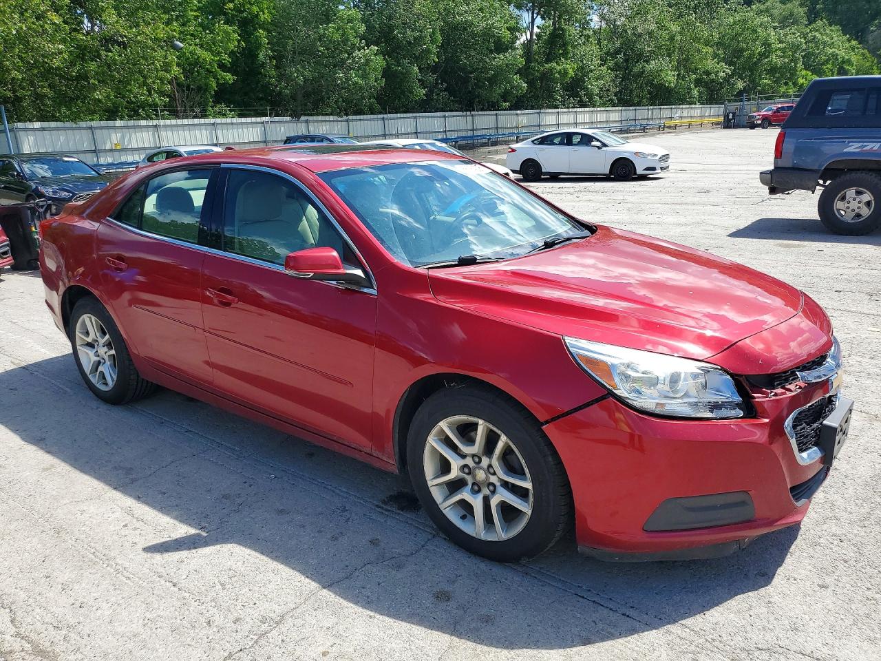 2014 Chevrolet Malibu 1lt Red vin: 1G11C5SL0EF141471