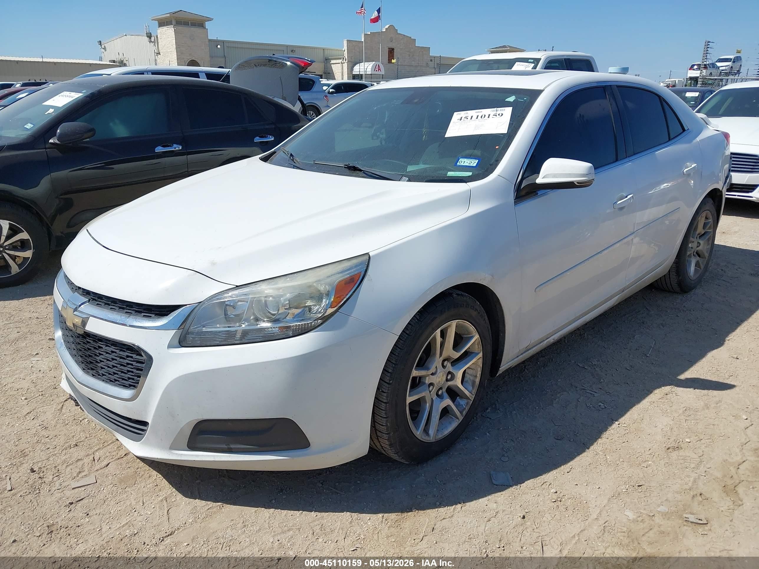 2014 Chevrolet Malibu 1lt White vin: 1G11C5SL0EF178729