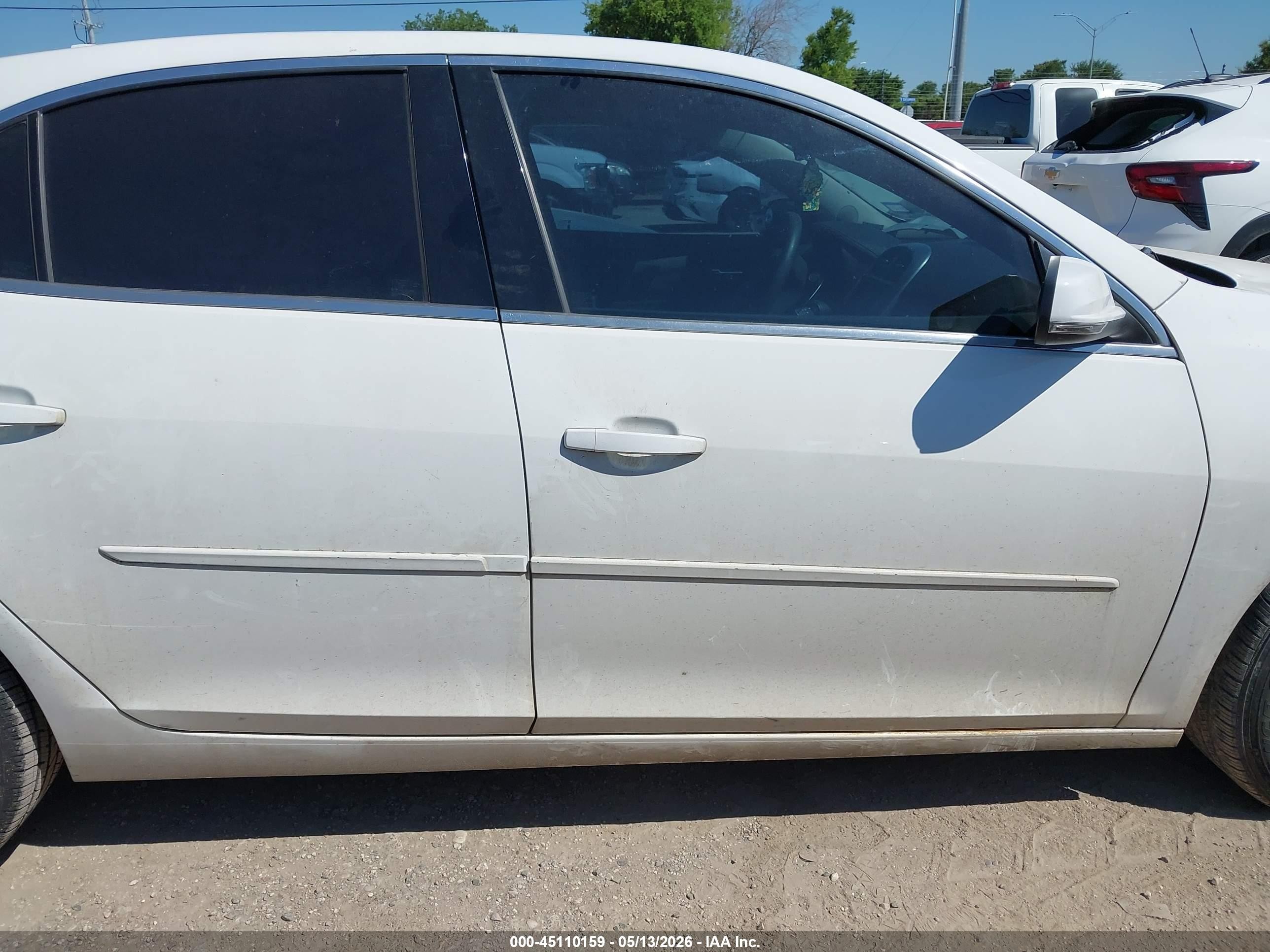 2014 Chevrolet Malibu 1lt White vin: 1G11C5SL0EF178729