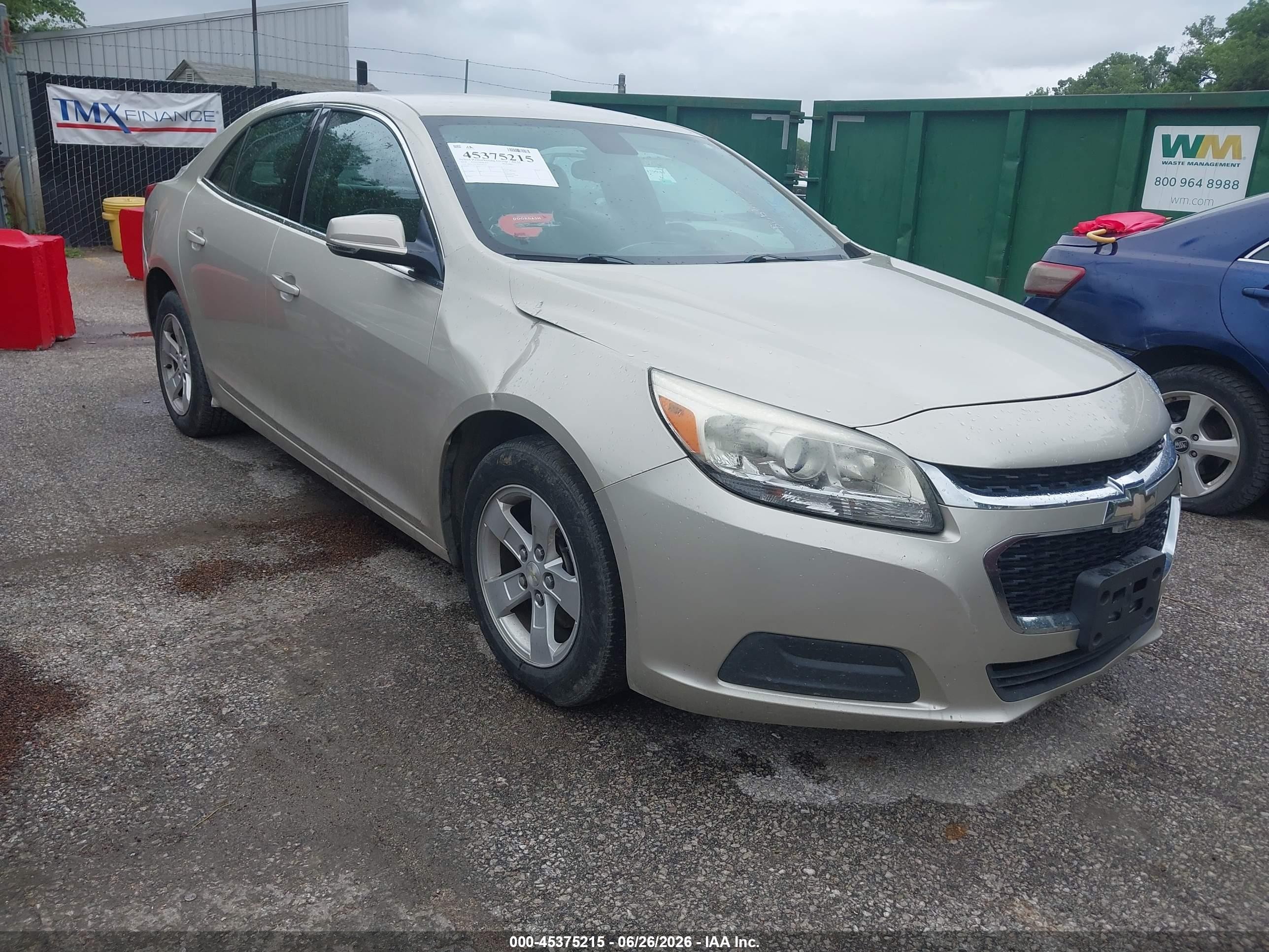 2014 Chevrolet Malibu 1lt Beige vin: 1G11C5SL0EF191772
