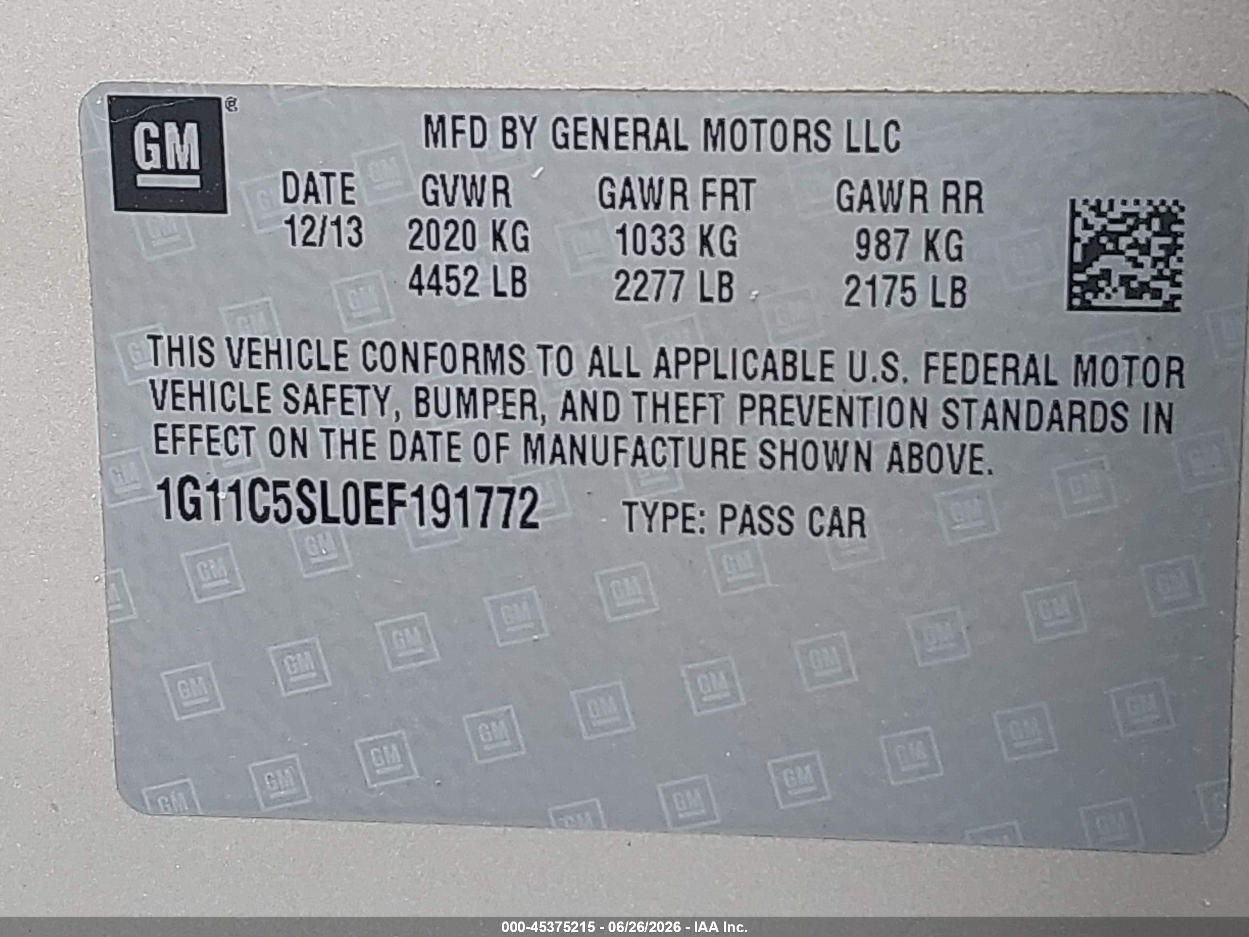 2014 Chevrolet Malibu 1lt Beige vin: 1G11C5SL0EF191772
