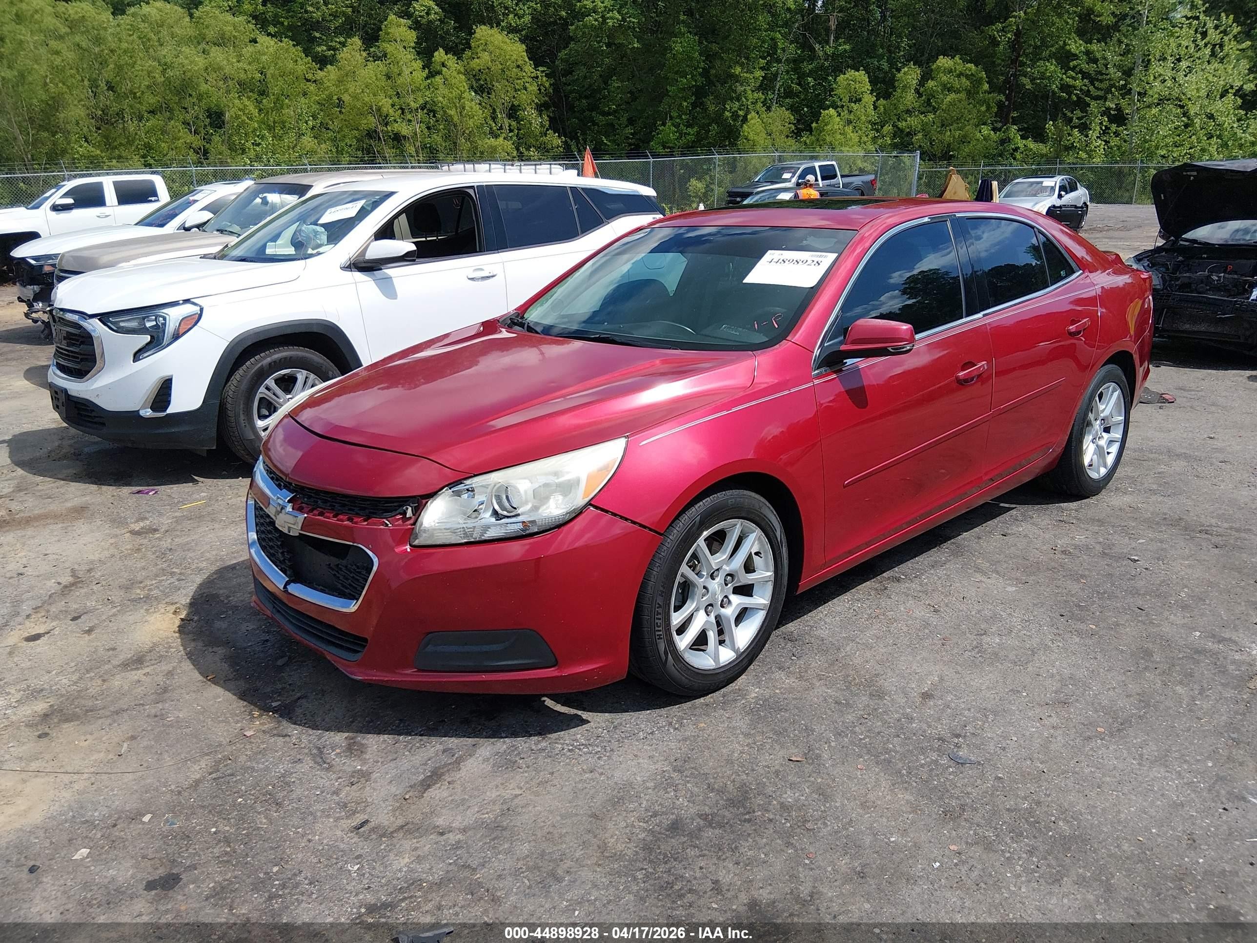 2014 Chevrolet Malibu 1lt Red vin: 1G11C5SL0EF241795
